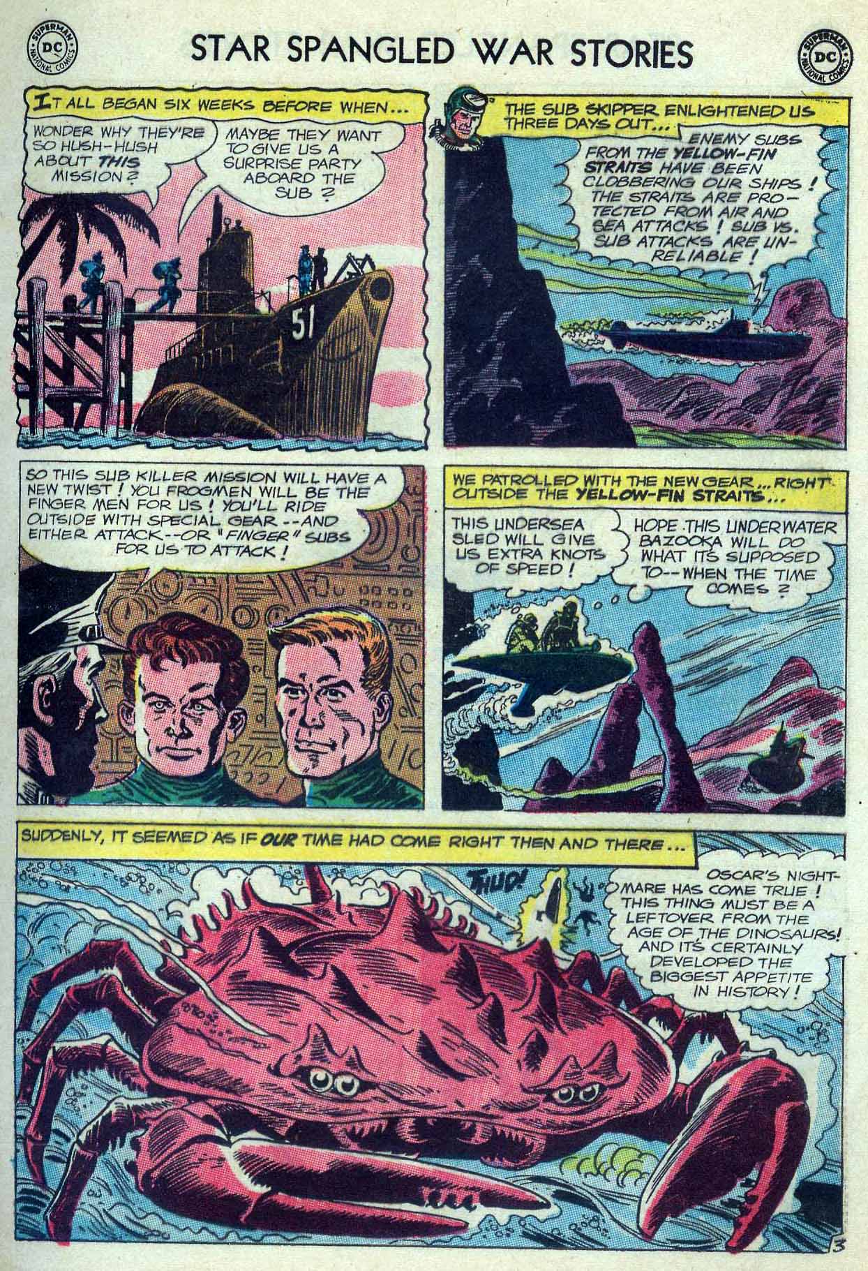 Read online Star Spangled War Stories (1952) comic -  Issue #107 - 5