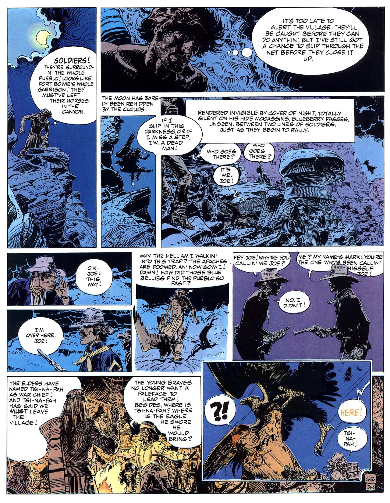 Read online Epic Graphic Novel: Blueberry comic -  Issue #3 - 82