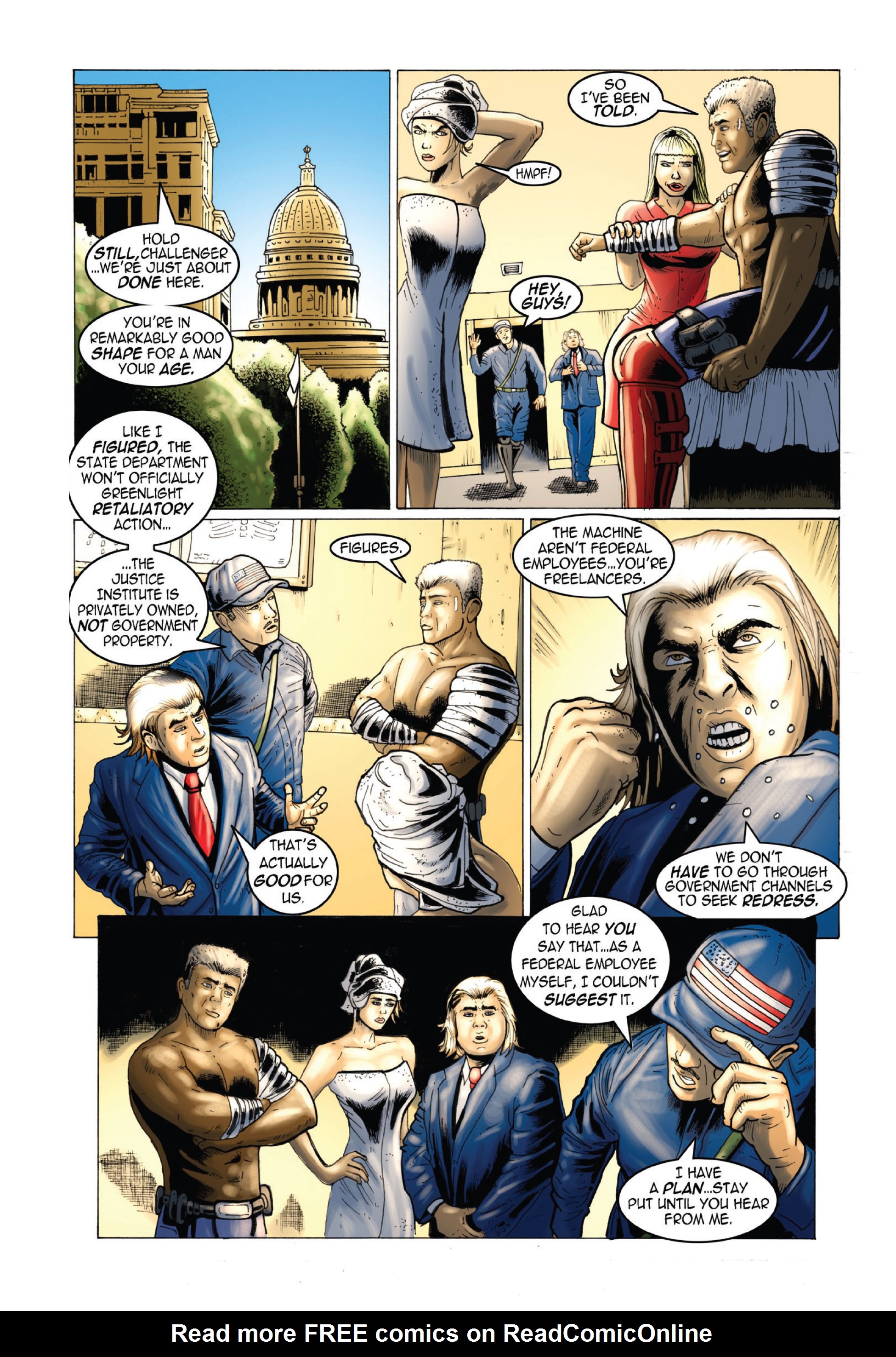 Read online The Justice Machine: Object of Power comic -  Issue # TPB - 18