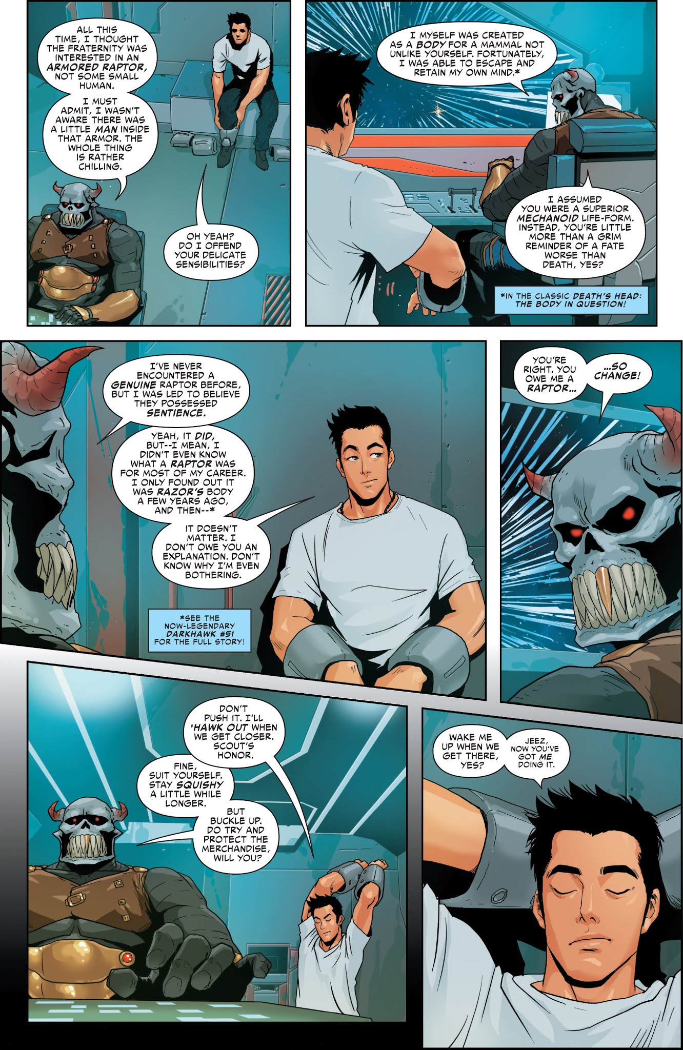 Read online Infinity Countdown: Darkhawk comic -  Issue #2 - 10