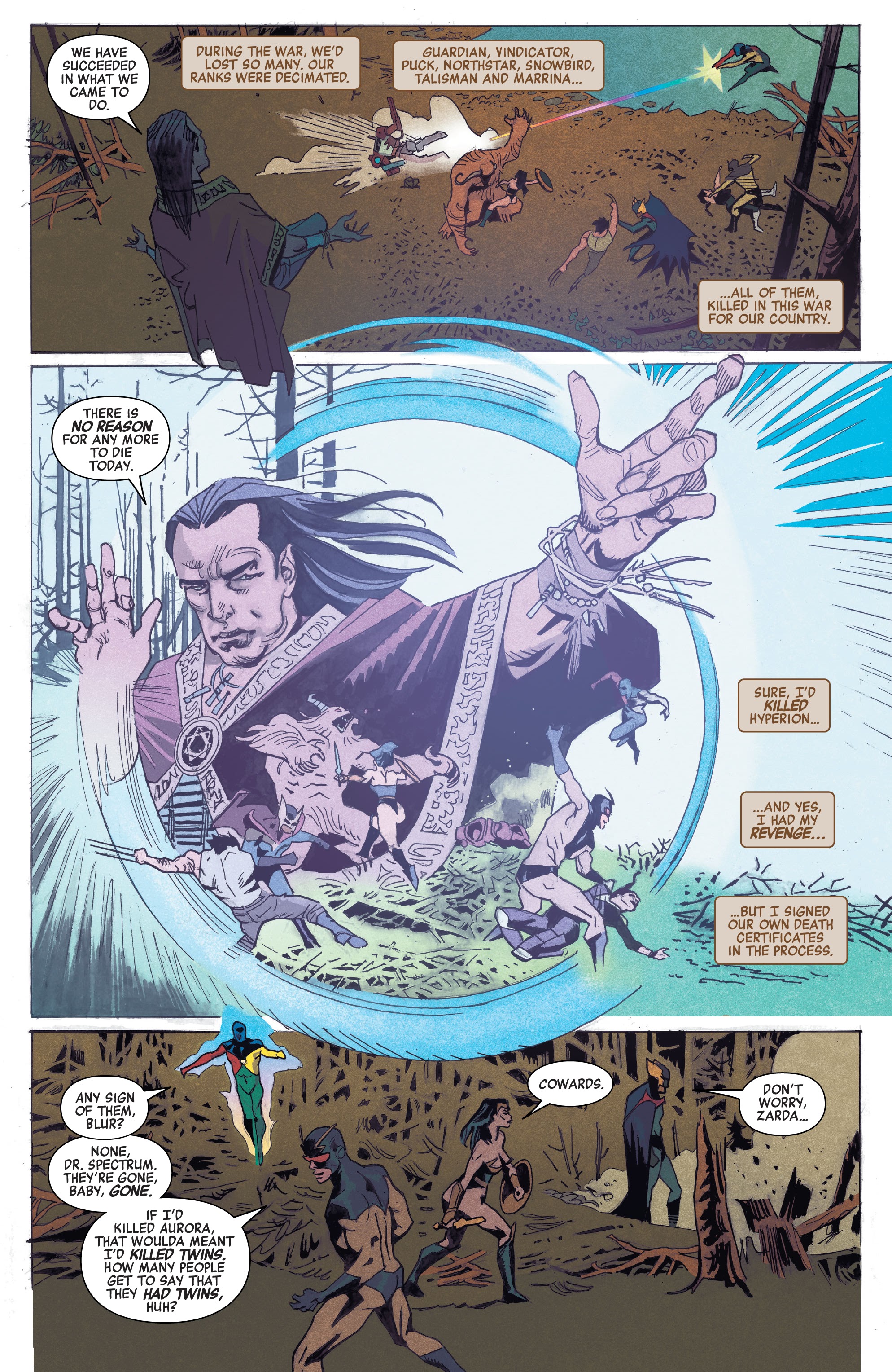 Read online Heroes Reborn: One-Shots comic -  Issue # Weapon X & Final Flight - 5