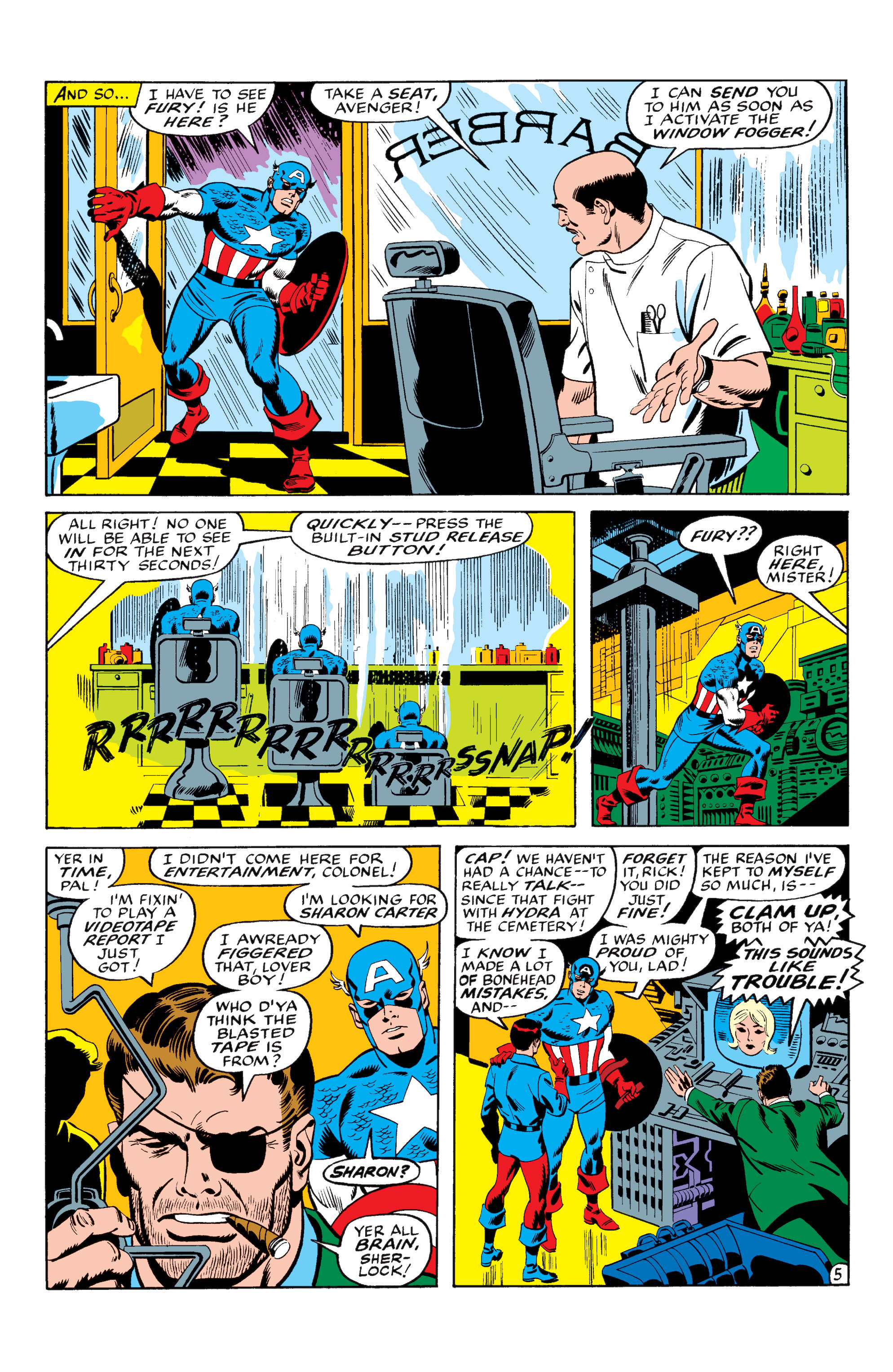 Read online Marvel Masterworks: Captain America comic -  Issue # TPB 4 (Part 1) - 11