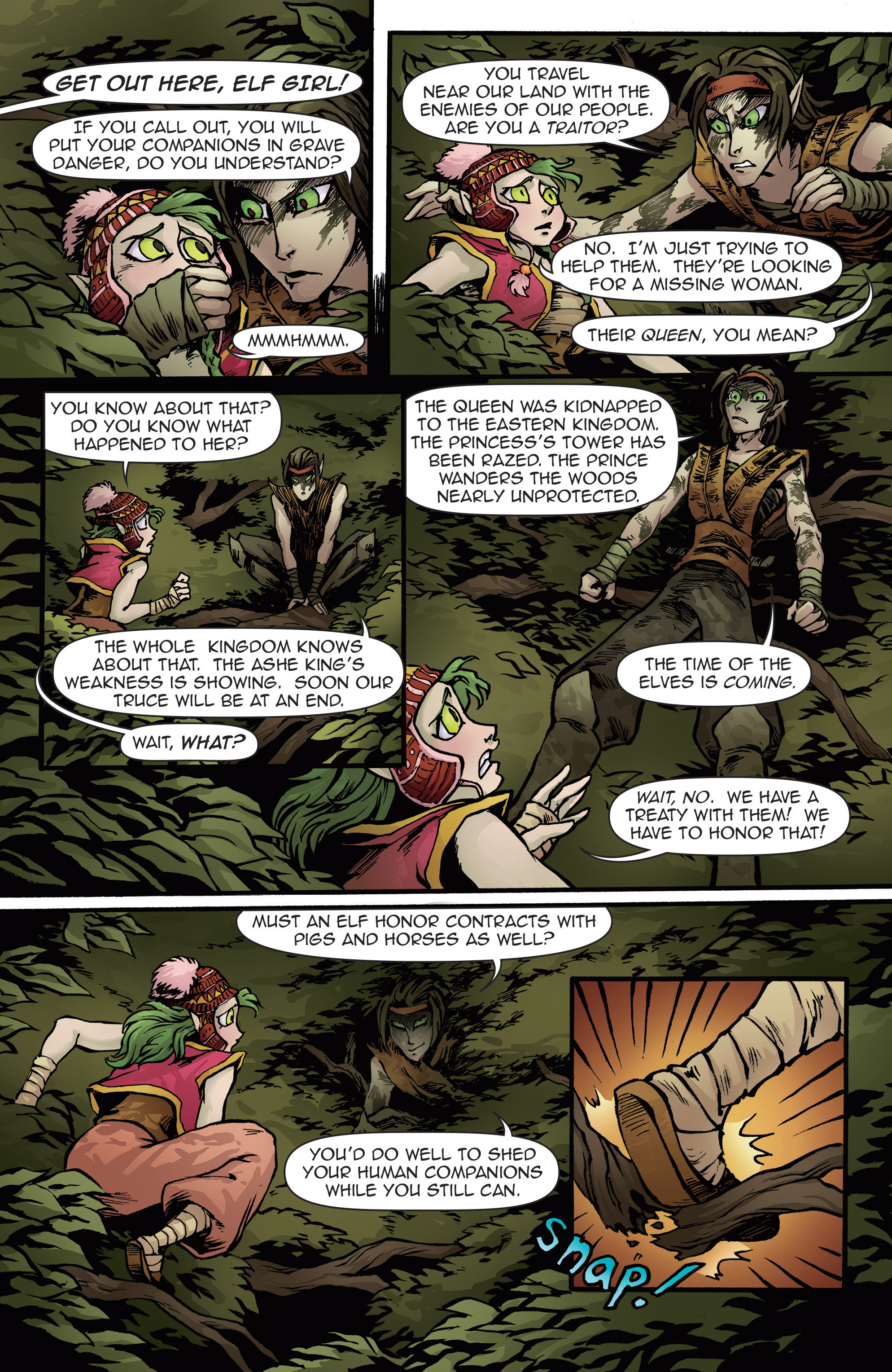 Read online Princeless: Make Yourself comic -  Issue #2 - 10