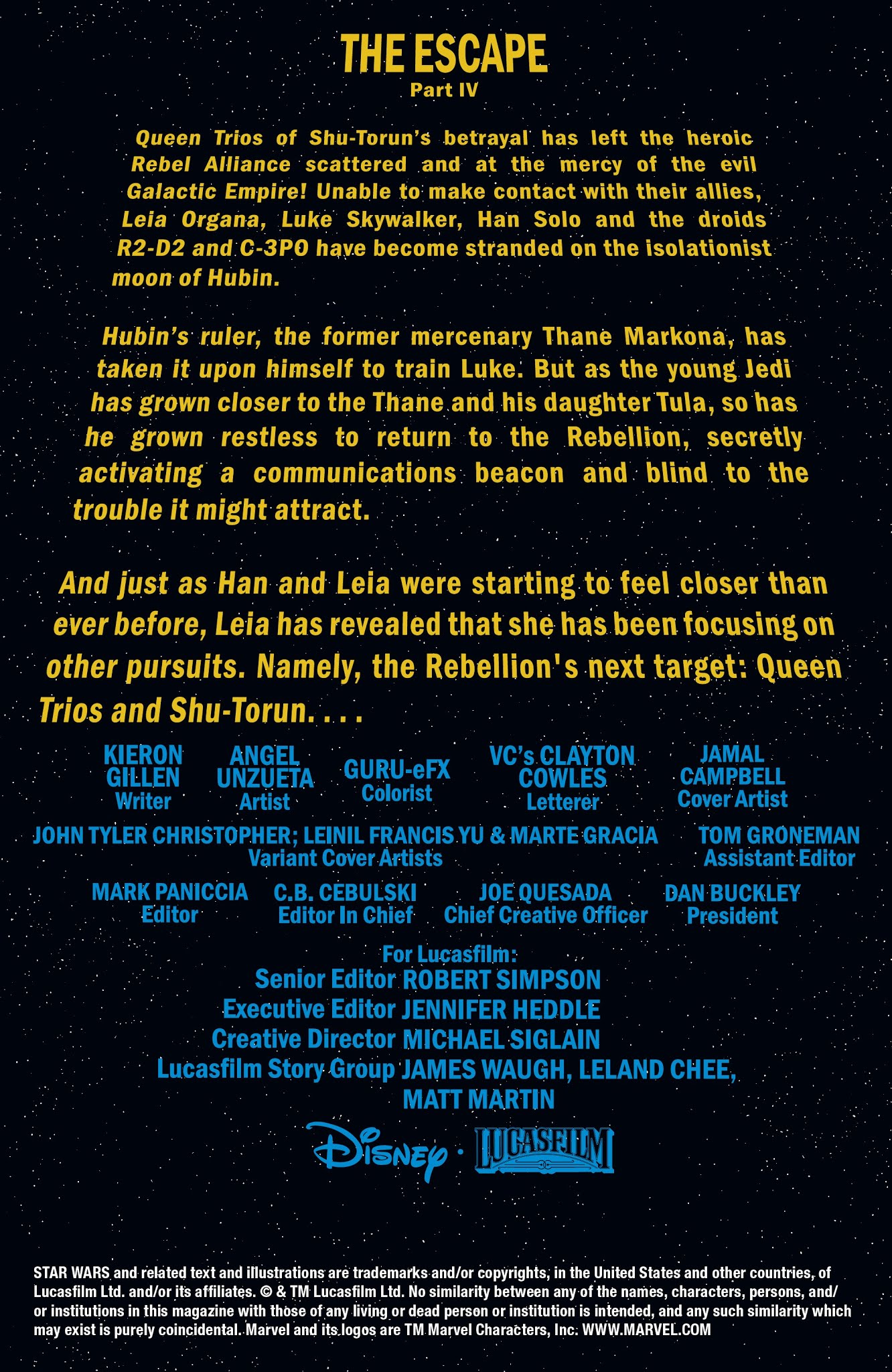 Read online Star Wars (2015) comic -  Issue #59 - 2