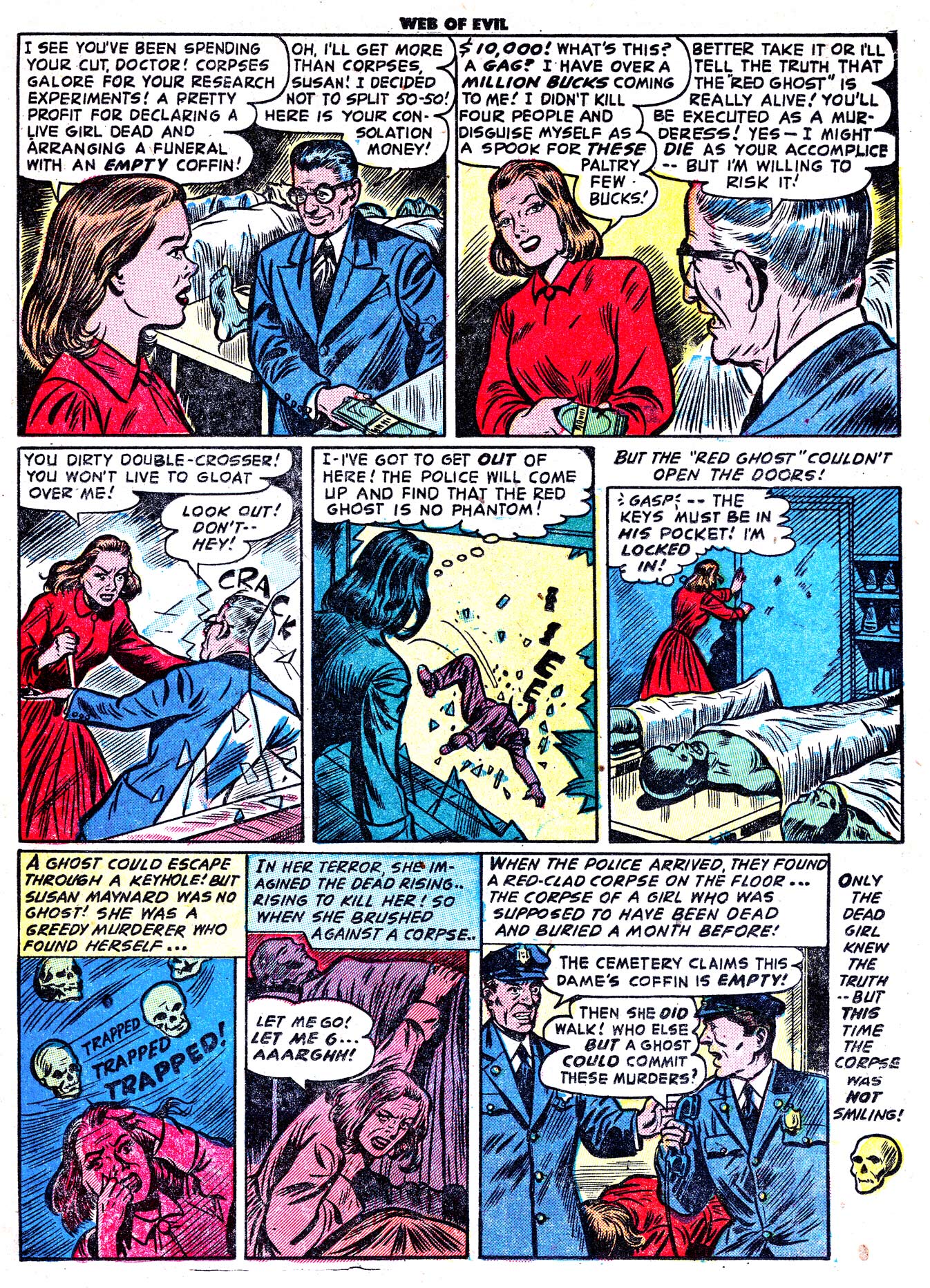Read online Web of Evil comic -  Issue #3 - 17