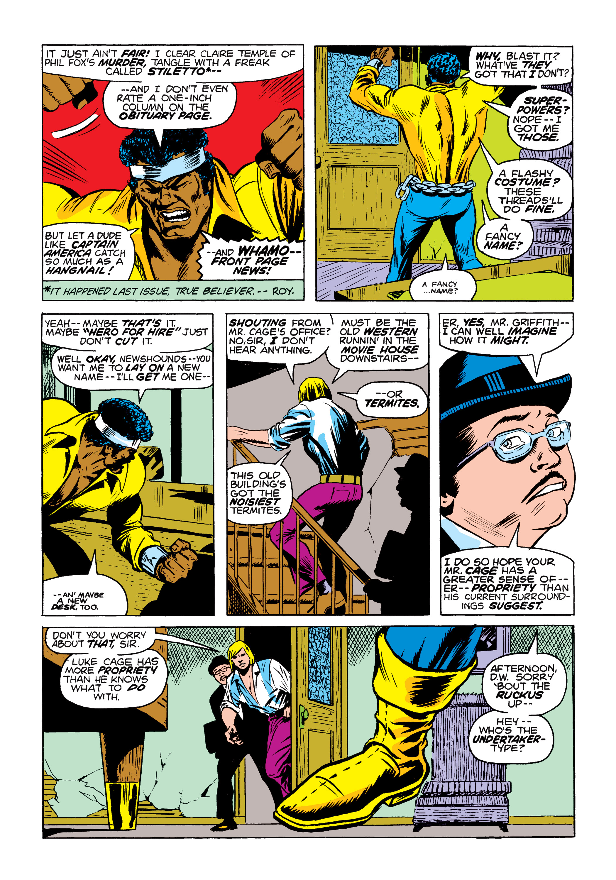 Read online Marvel Masterworks: Luke Cage, Power Man comic -  Issue # TPB 2 (Part 1) - 11