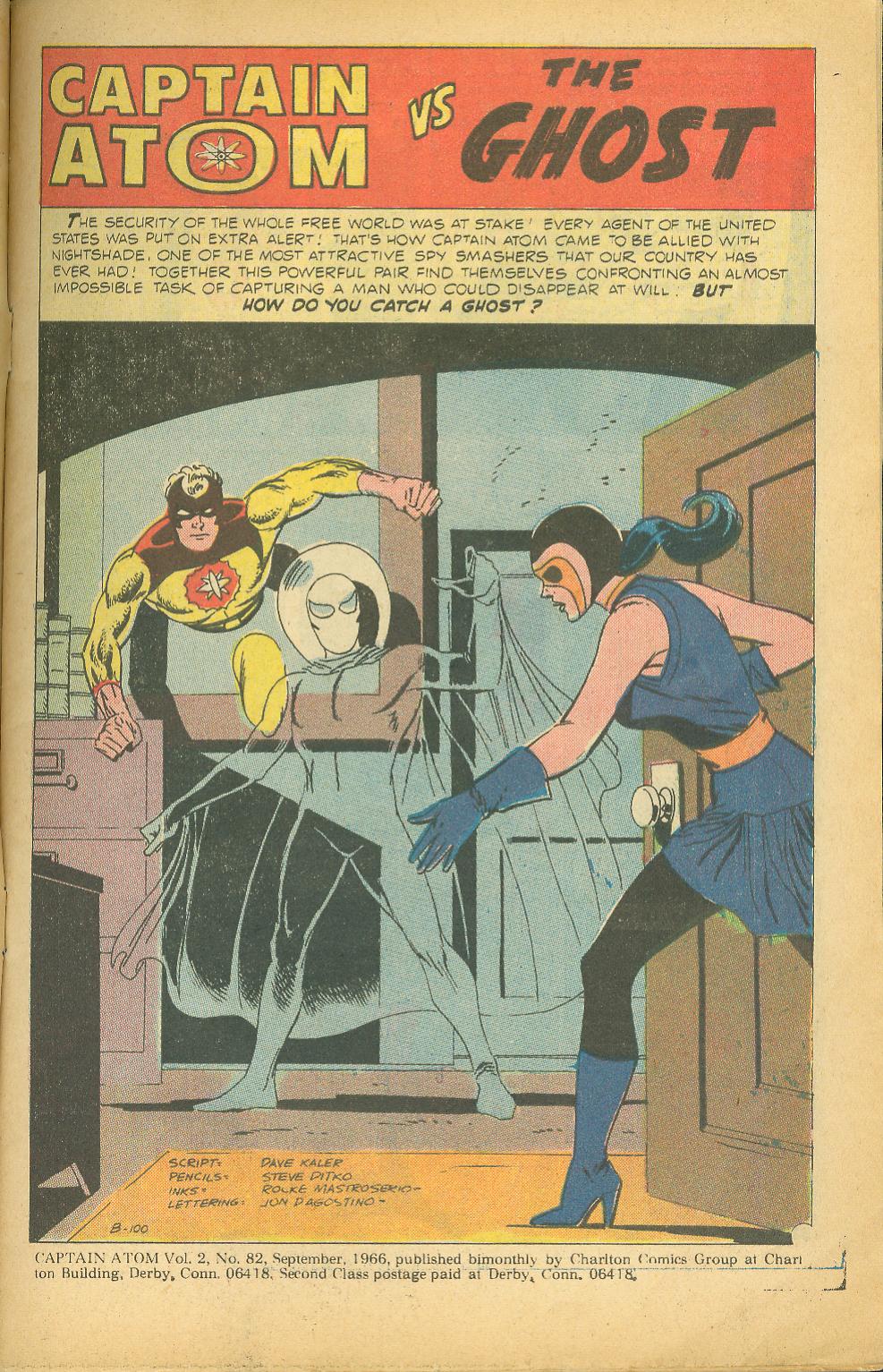 Read online Captain Atom (1965) comic -  Issue #82 - 3