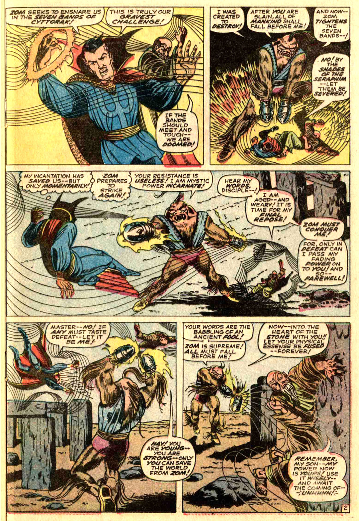 Read online Marvel Masterworks: Doctor Strange comic -  Issue # TPB 2 - 156