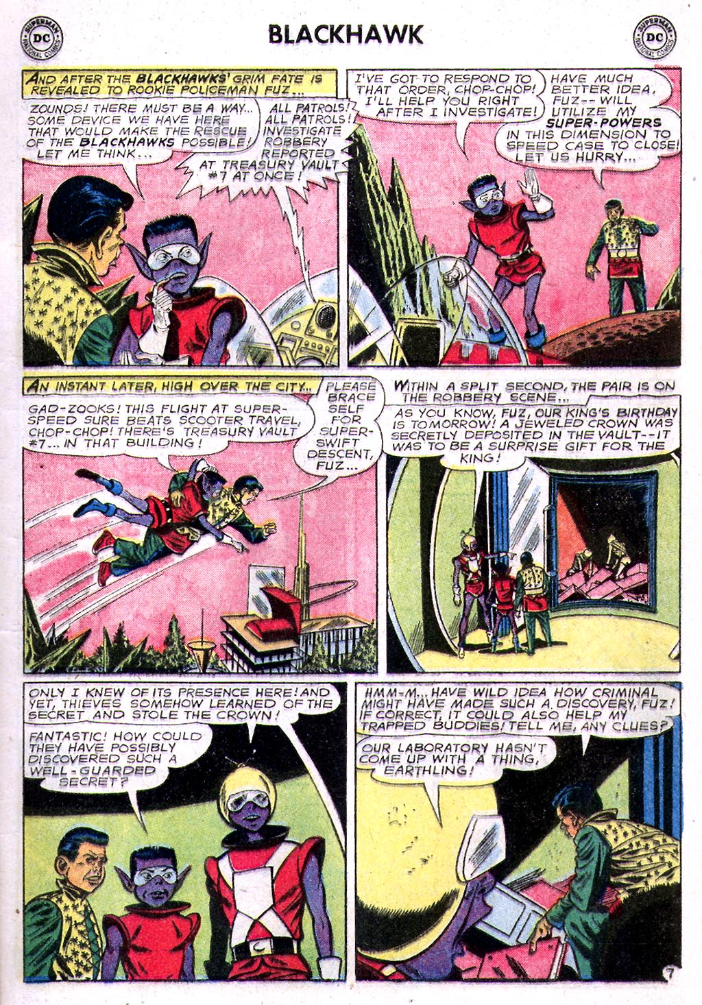 Read online Blackhawk (1957) comic -  Issue #193 - 9