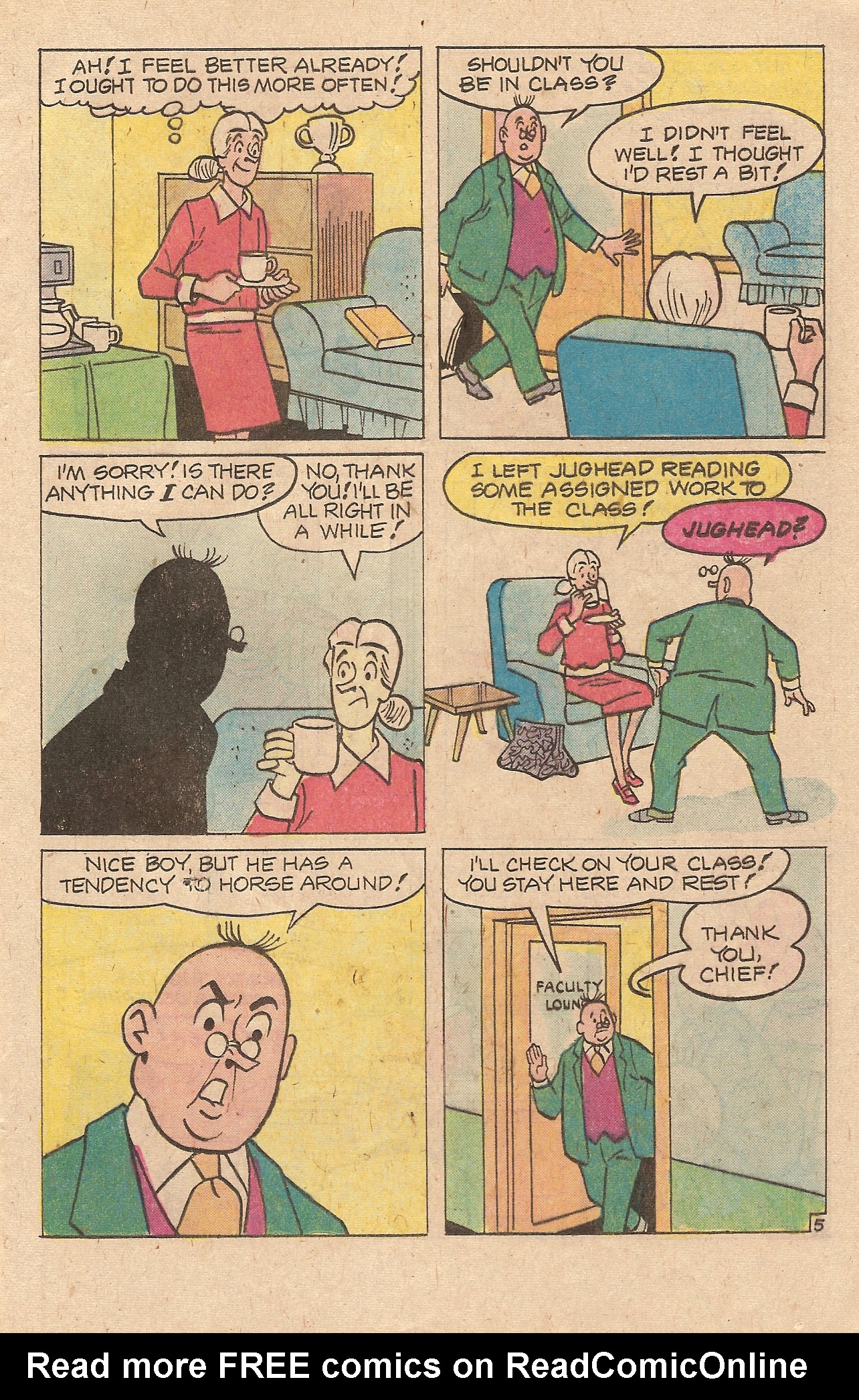 Read online Jughead (1965) comic -  Issue #286 - 17