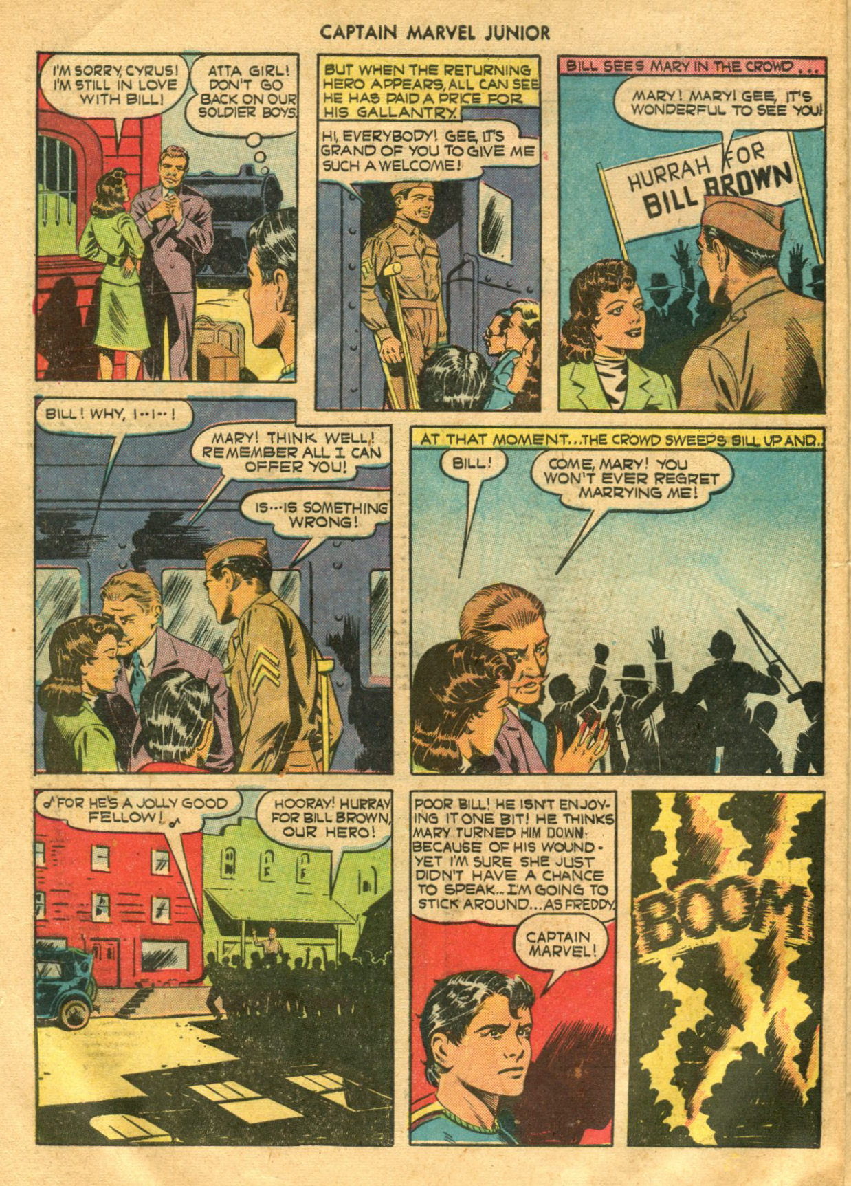 Read online Captain Marvel, Jr. comic -  Issue #21 - 6