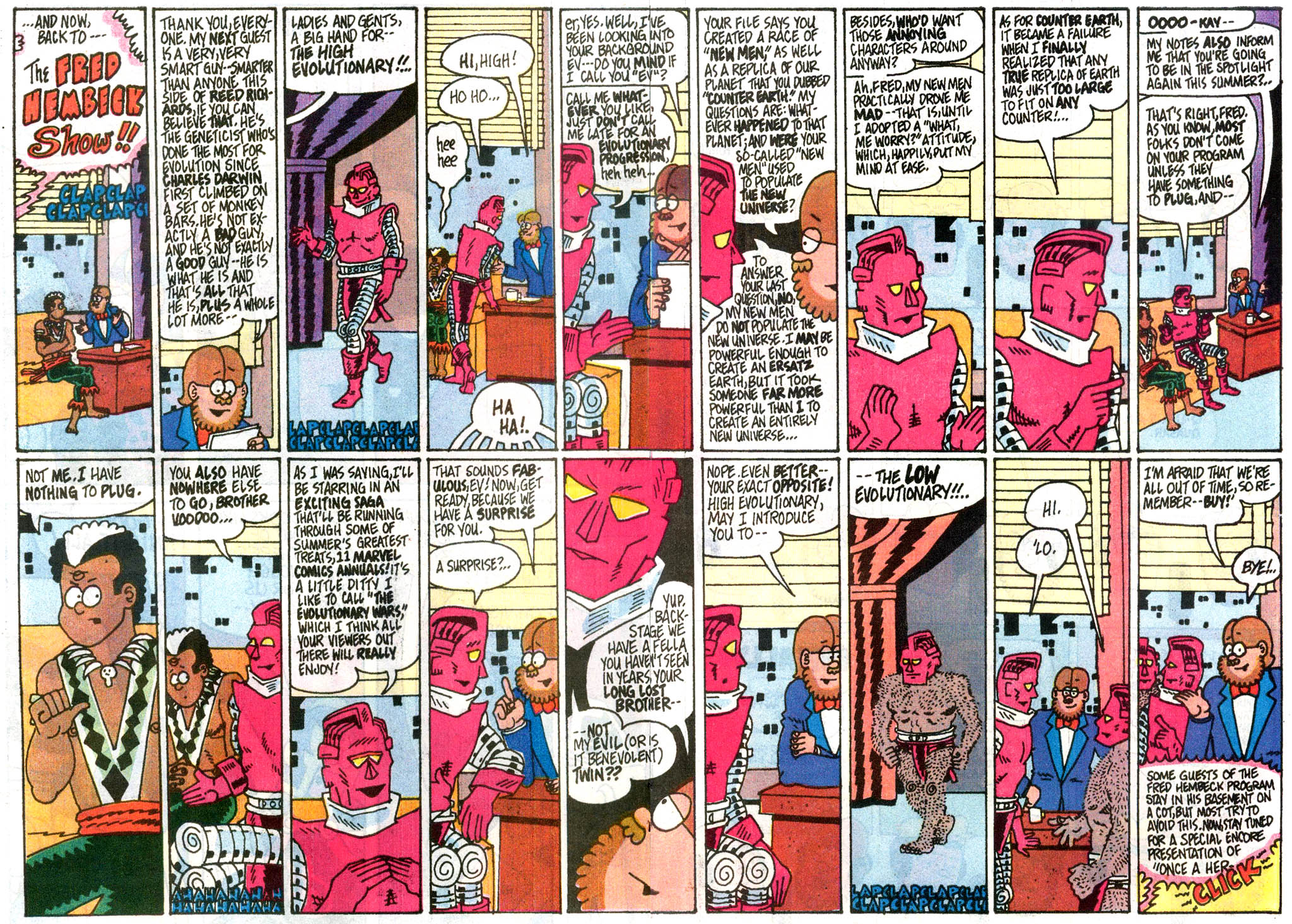 Read online Fred Hembeck Sells the Marvel Universe comic -  Issue # Full - 17