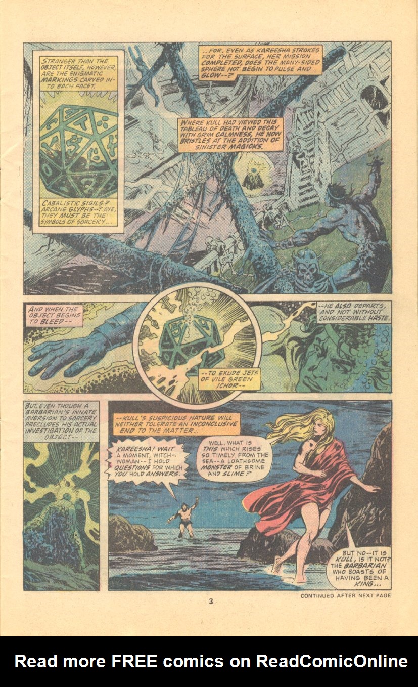 Read online Kull The Destroyer comic -  Issue #17 - 4
