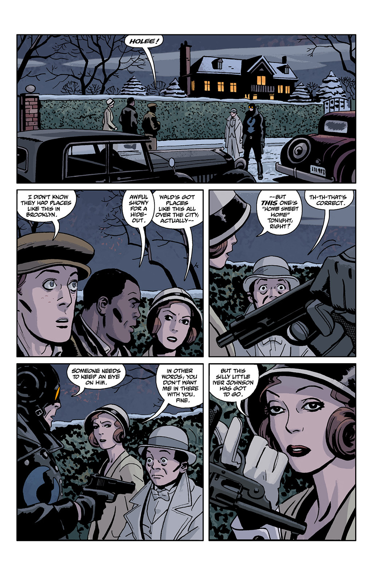 Read online Lobster Johnson: The Burning Hand comic -  Issue #5 - 8