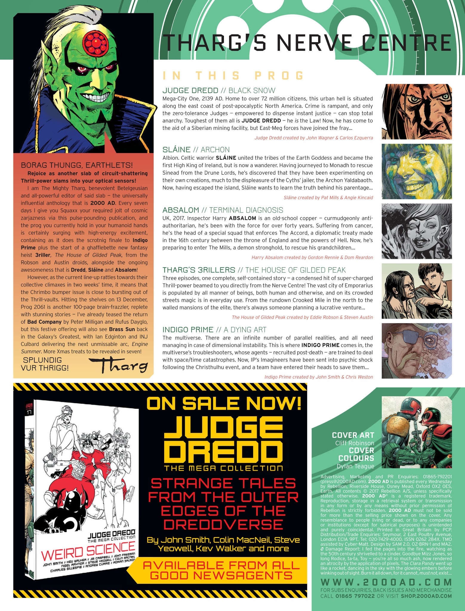 Read online 2000 AD comic -  Issue #2058 - 2