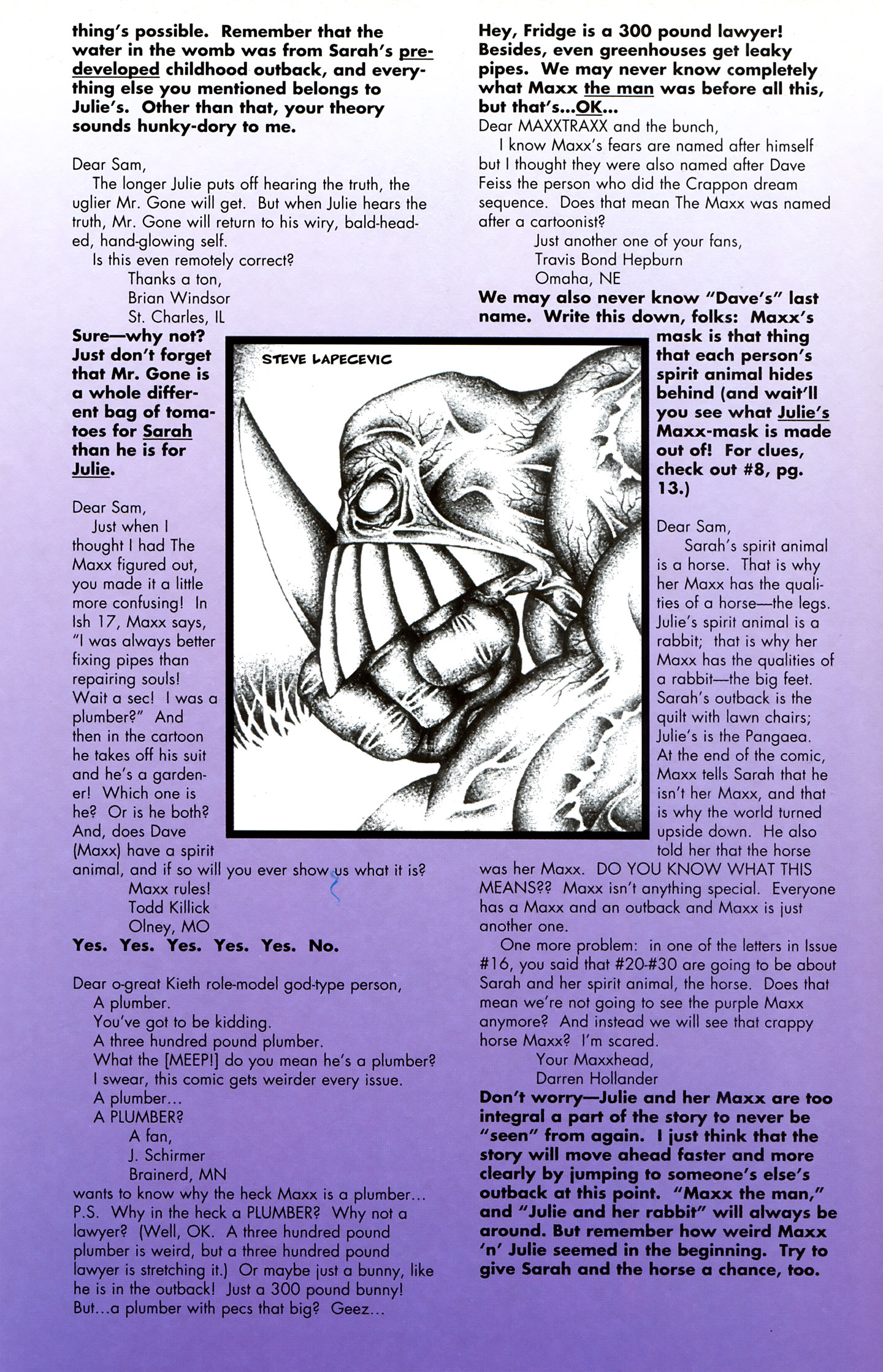 Read online The Maxx (1993) comic -  Issue #19 - 26