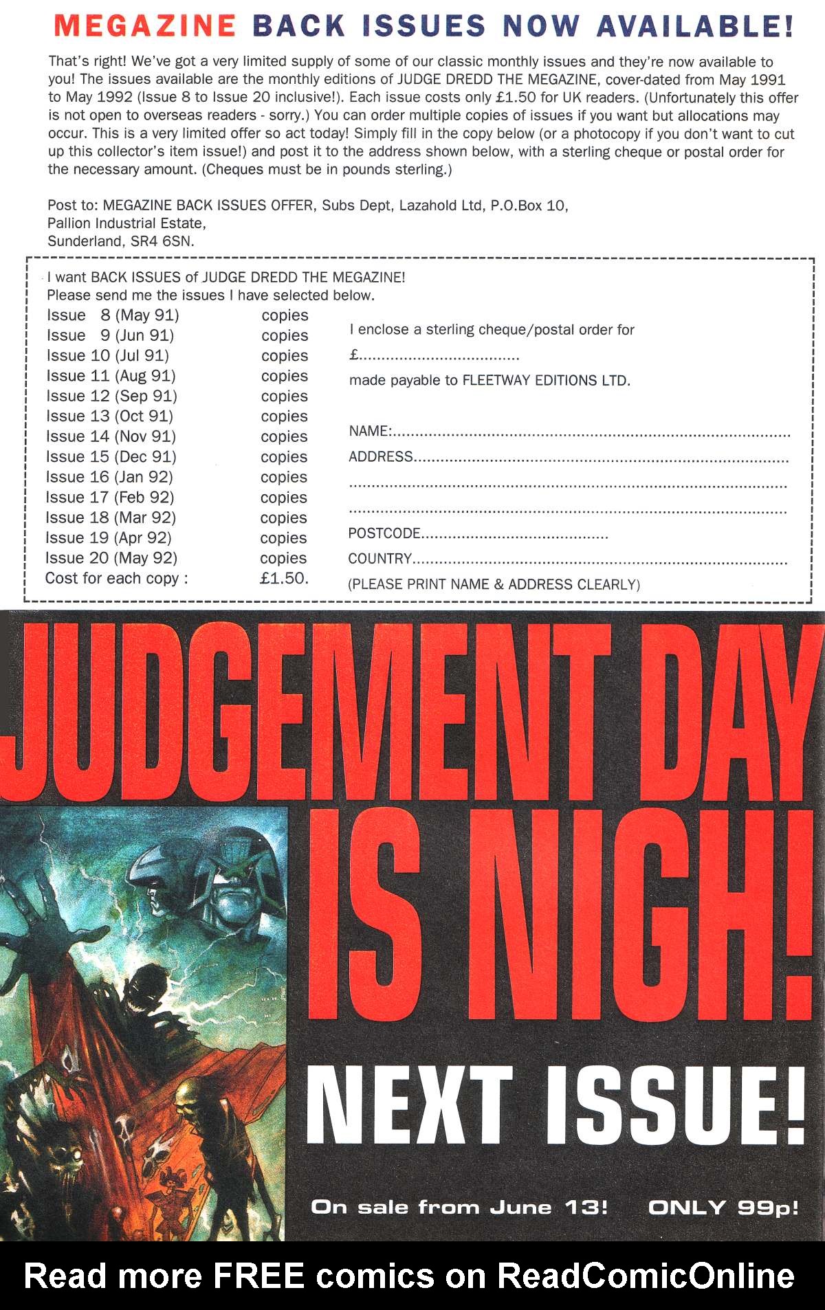 Read online Judge Dredd: The Megazine (vol. 2) comic -  Issue #3 - 25