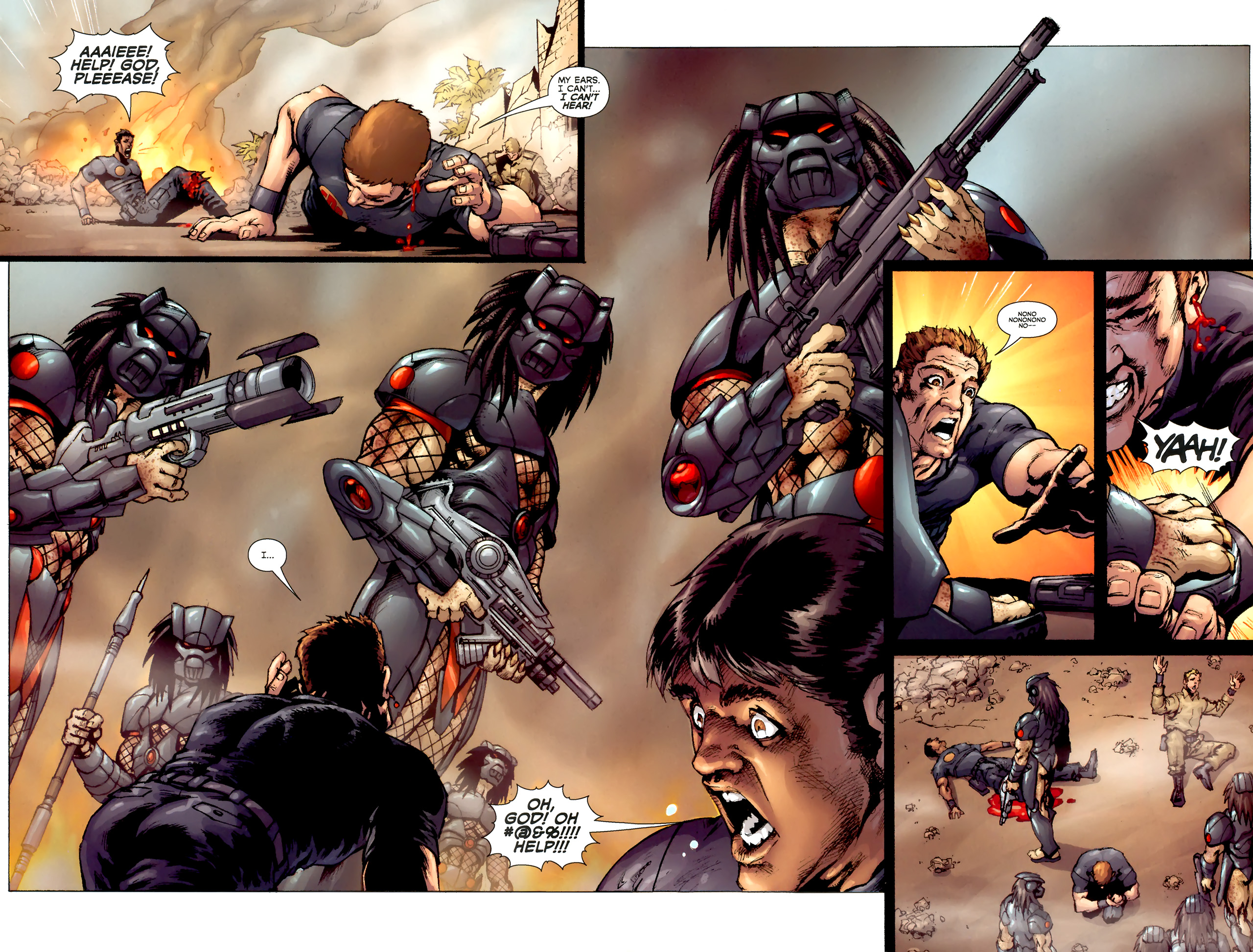 Read online Predator comic - Issue #2.