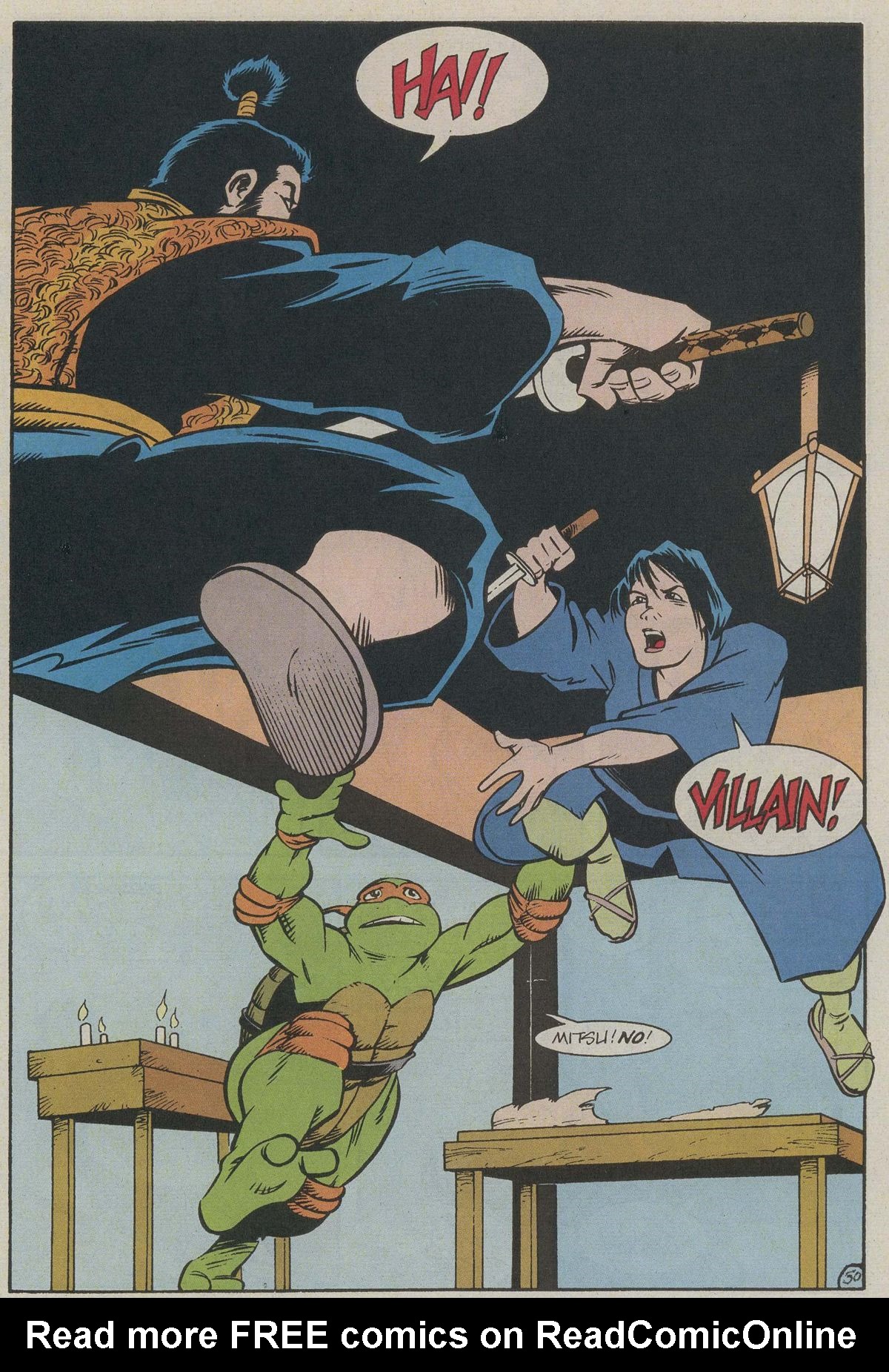 Read online Teenage Mutant Ninja Turtles III The Movie: The Turtles Are Back...In Time! comic -  Issue # Full - 51