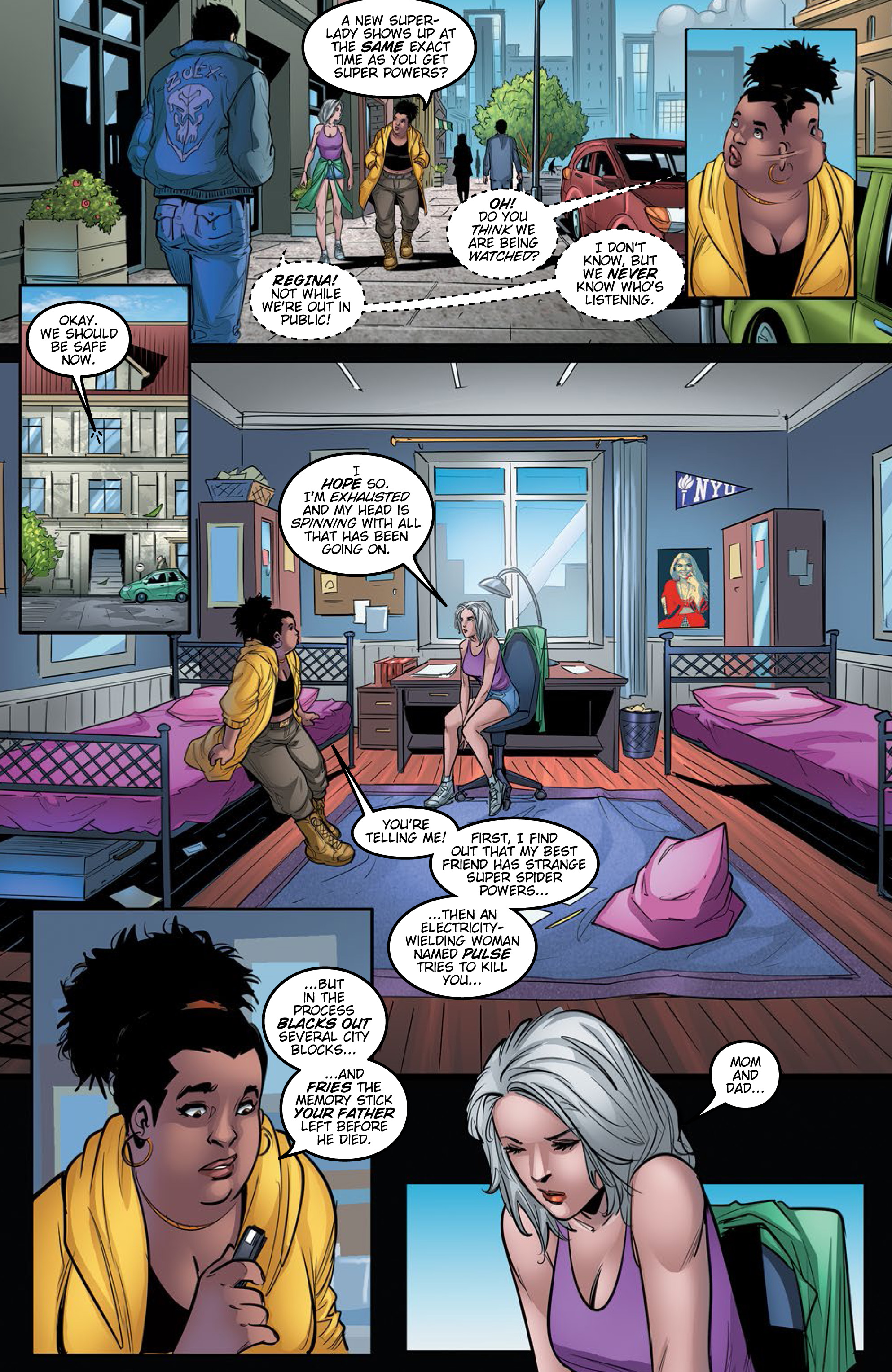 Read online White Widow comic -  Issue #2 - 36