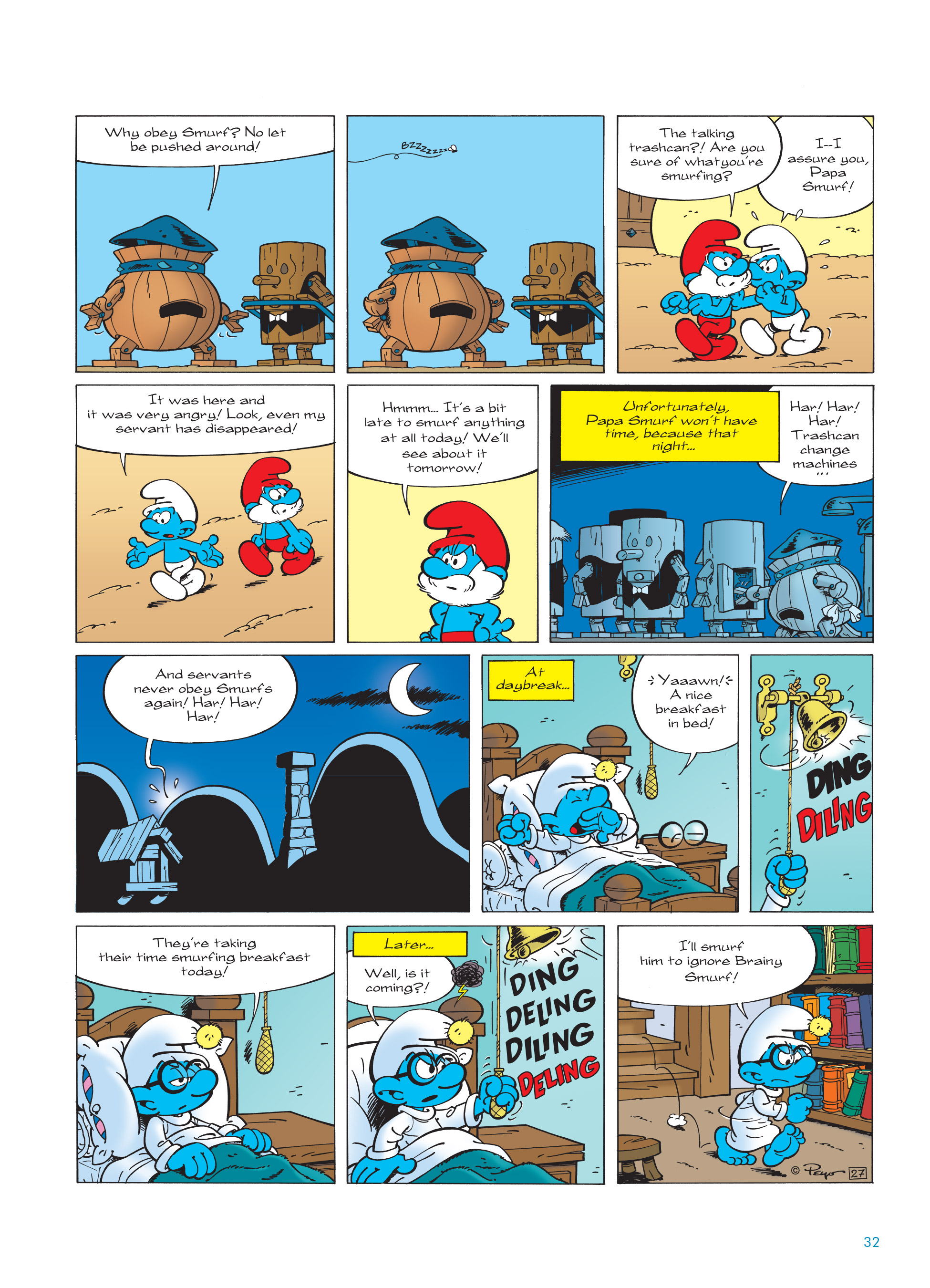 Read online The Smurfs comic -  Issue #23 - 32