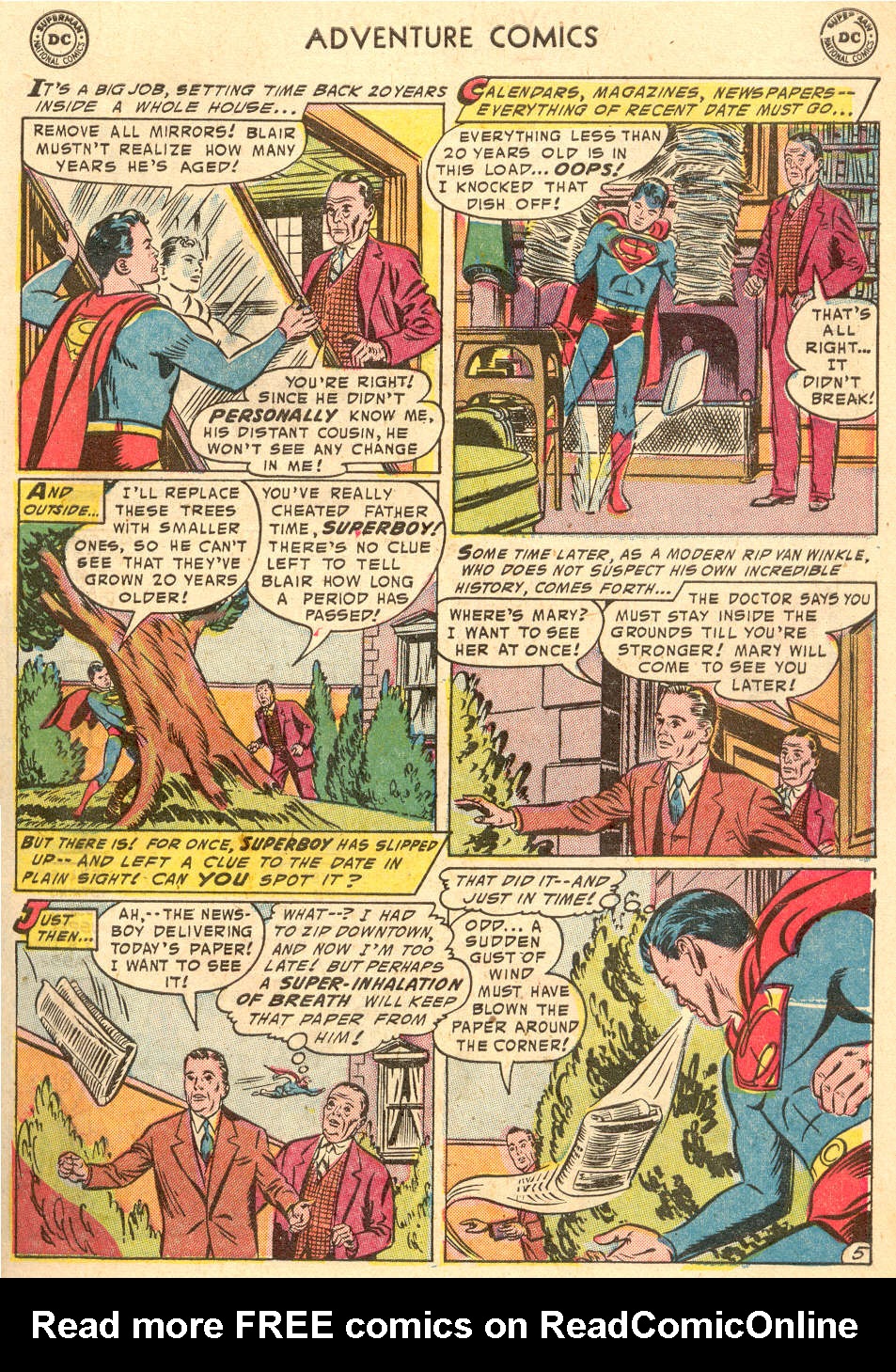 Read online Adventure Comics (1938) comic -  Issue #208 - 7