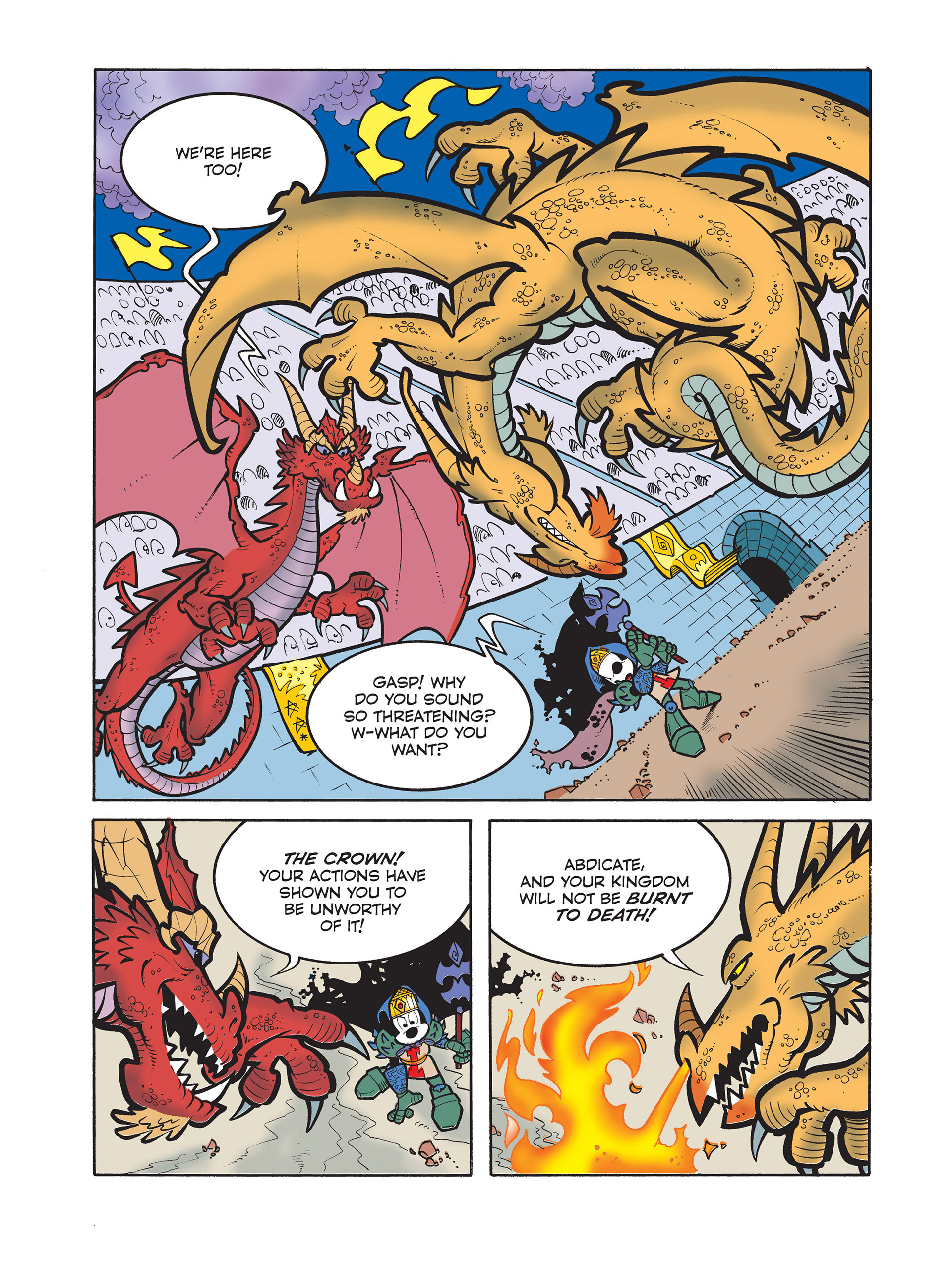 Read online Wizards of Mickey II: The Dark Age comic -  Issue #3 - 22