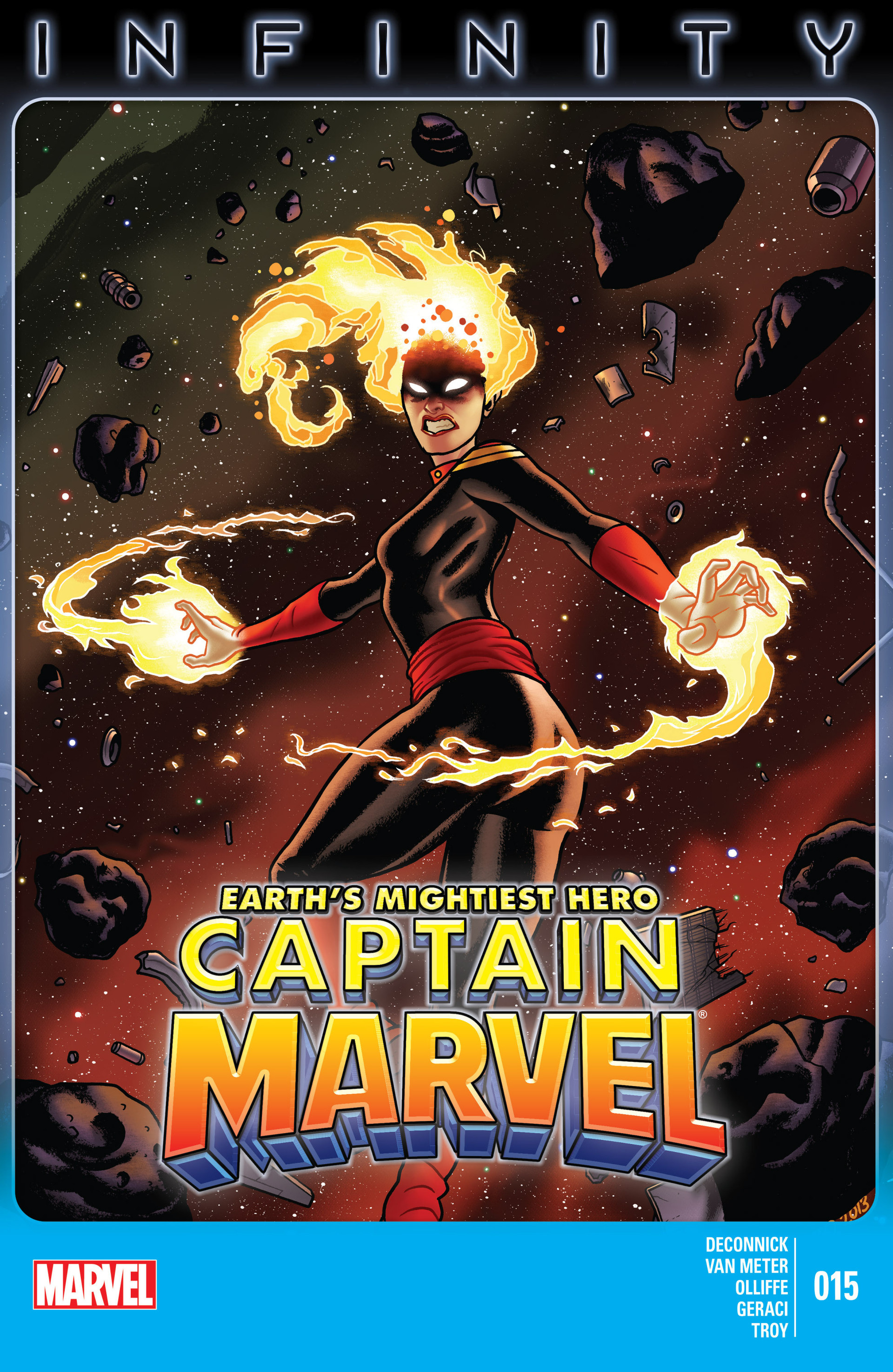 Read online Captain Marvel (2012) comic -  Issue #15 - 1