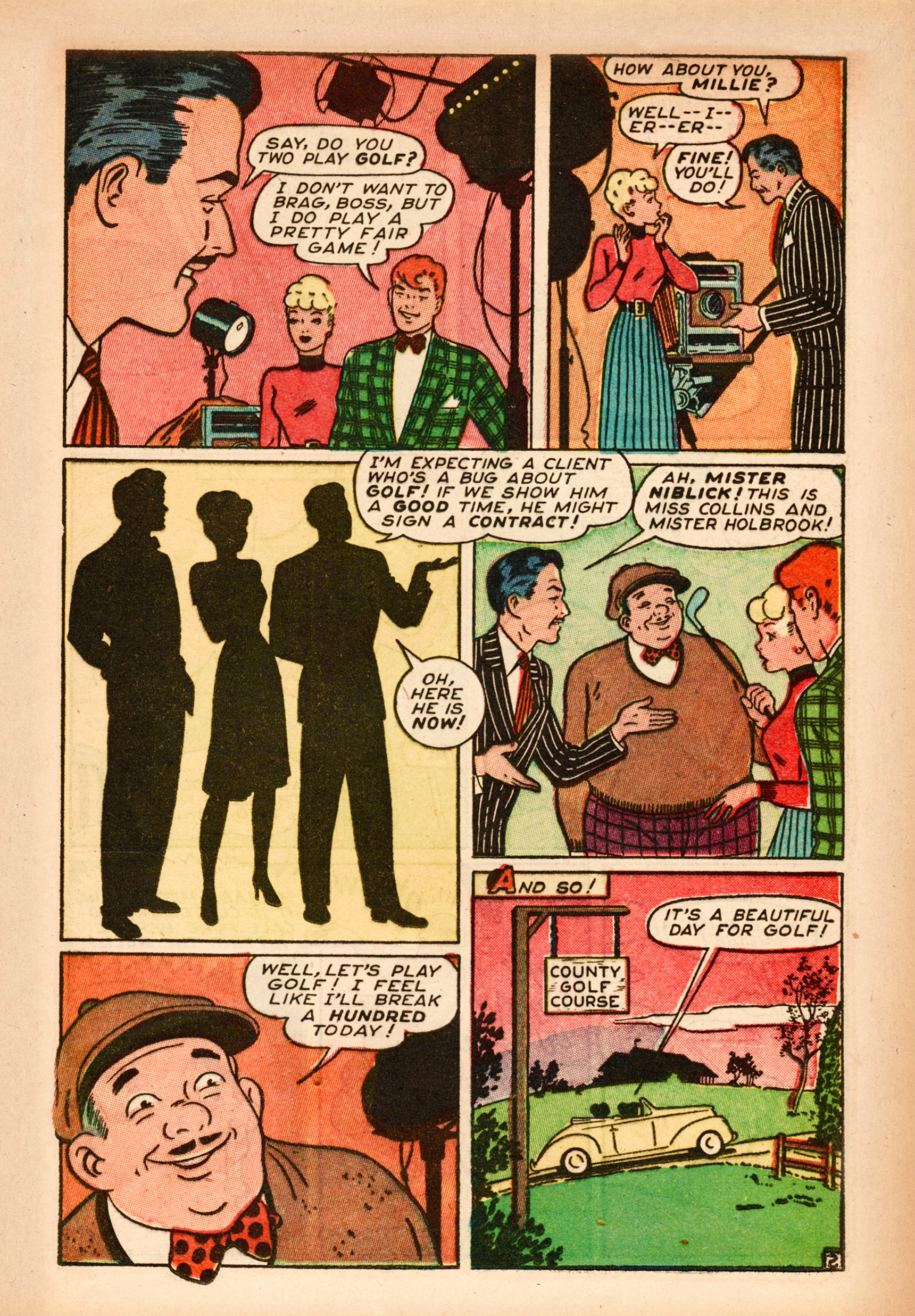 Read online Millie the Model comic -  Issue #4 - 21