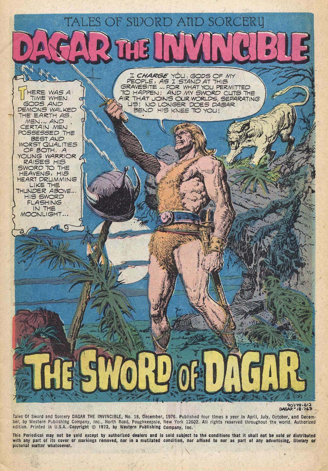 Read online Dagar the Invincible comic -  Issue #18 - 3