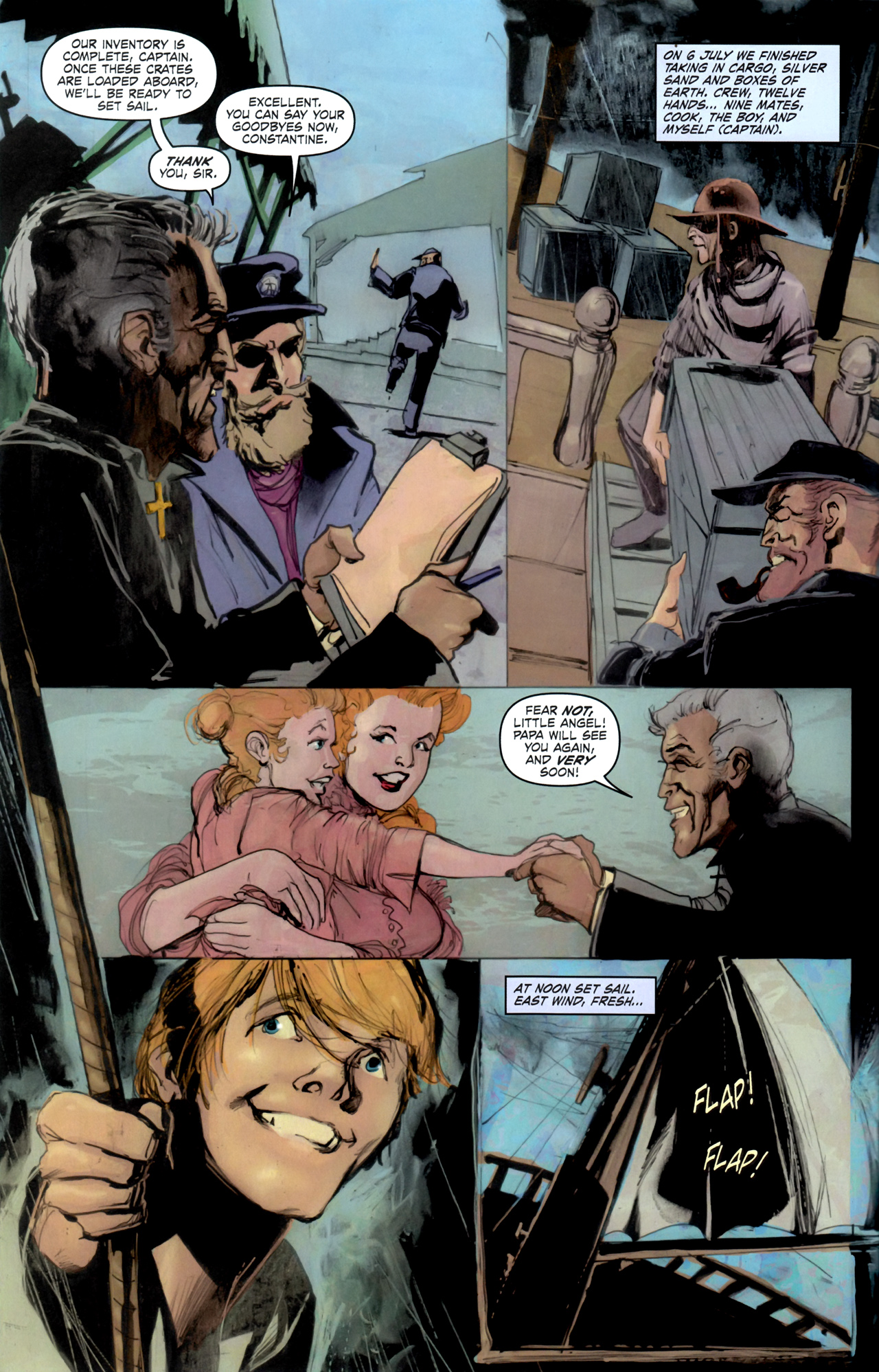 Read online Bram Stoker's Death Ship comic -  Issue #1 - 8