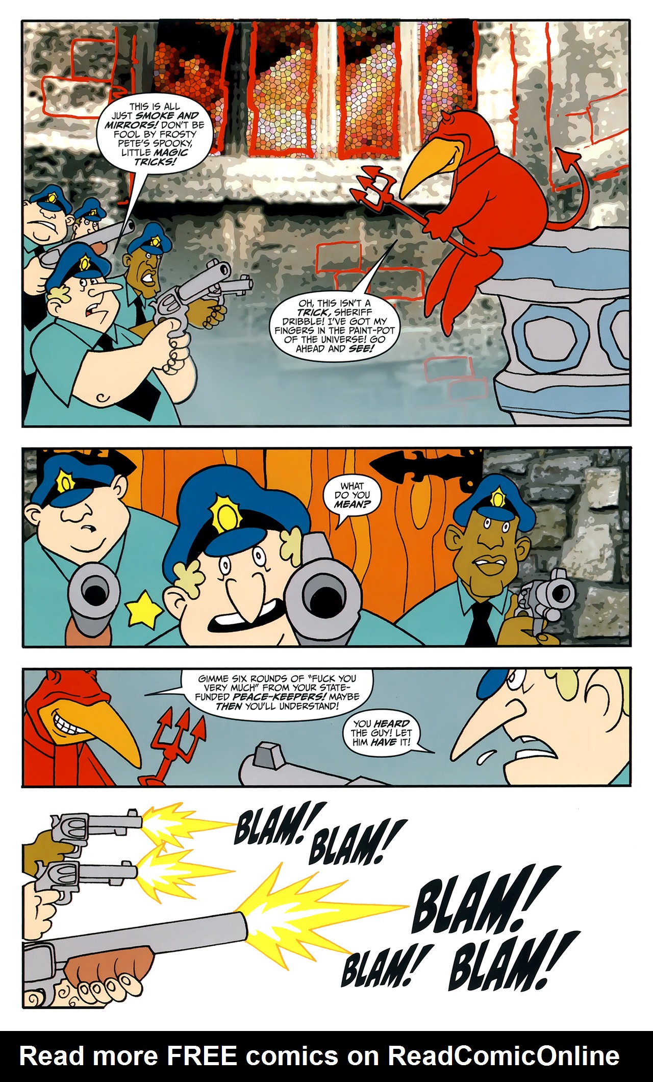 Read online Mark Millar's The Unfunnies comic -  Issue #4 - 8