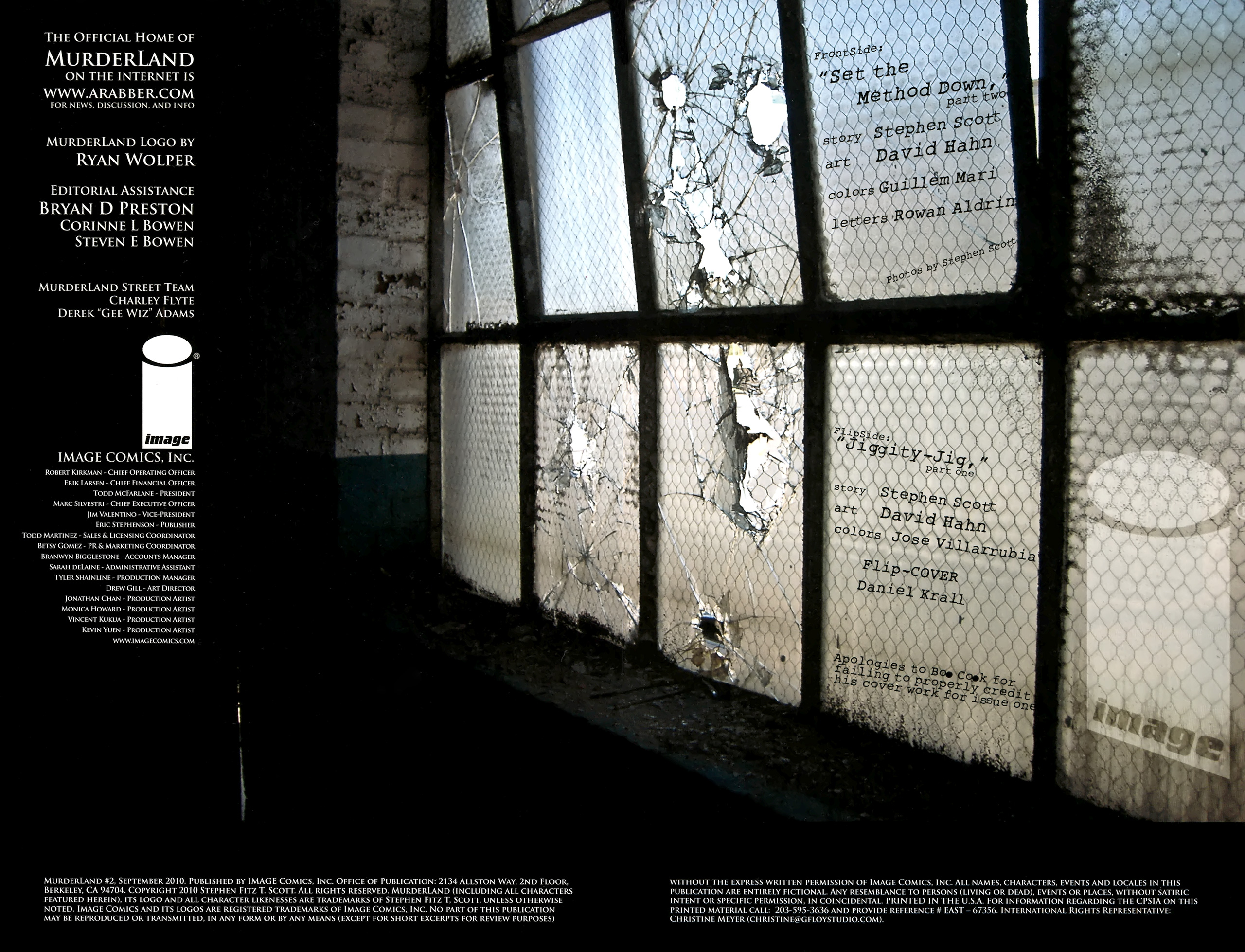 Read online Murderland comic -  Issue #2 - 2