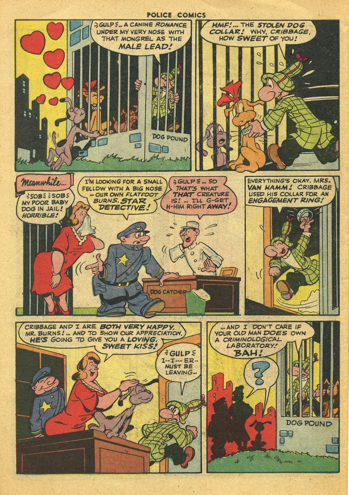 Read online Police Comics comic -  Issue #48 - 50