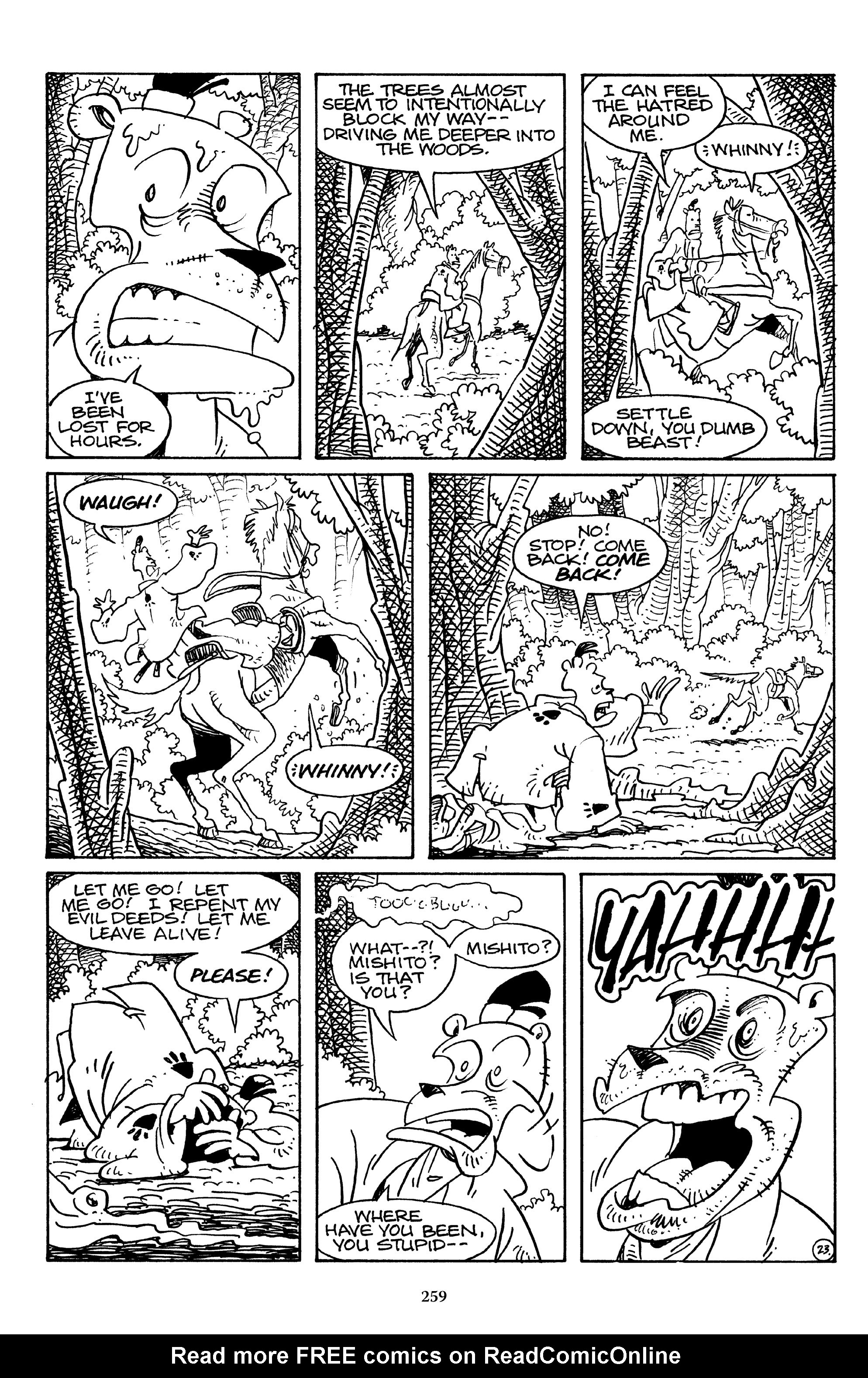 Read online The Usagi Yojimbo Saga comic -  Issue # TPB 4 - 256