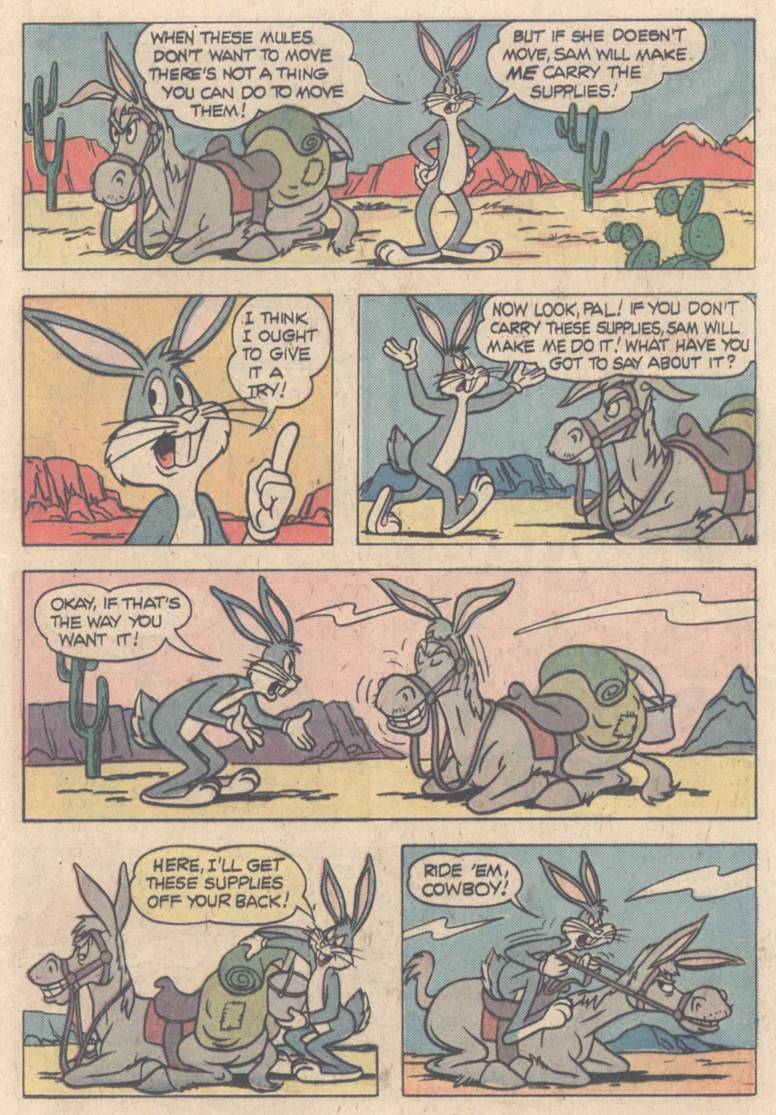 Read online Yosemite Sam and Bugs Bunny comic -  Issue #26 - 21