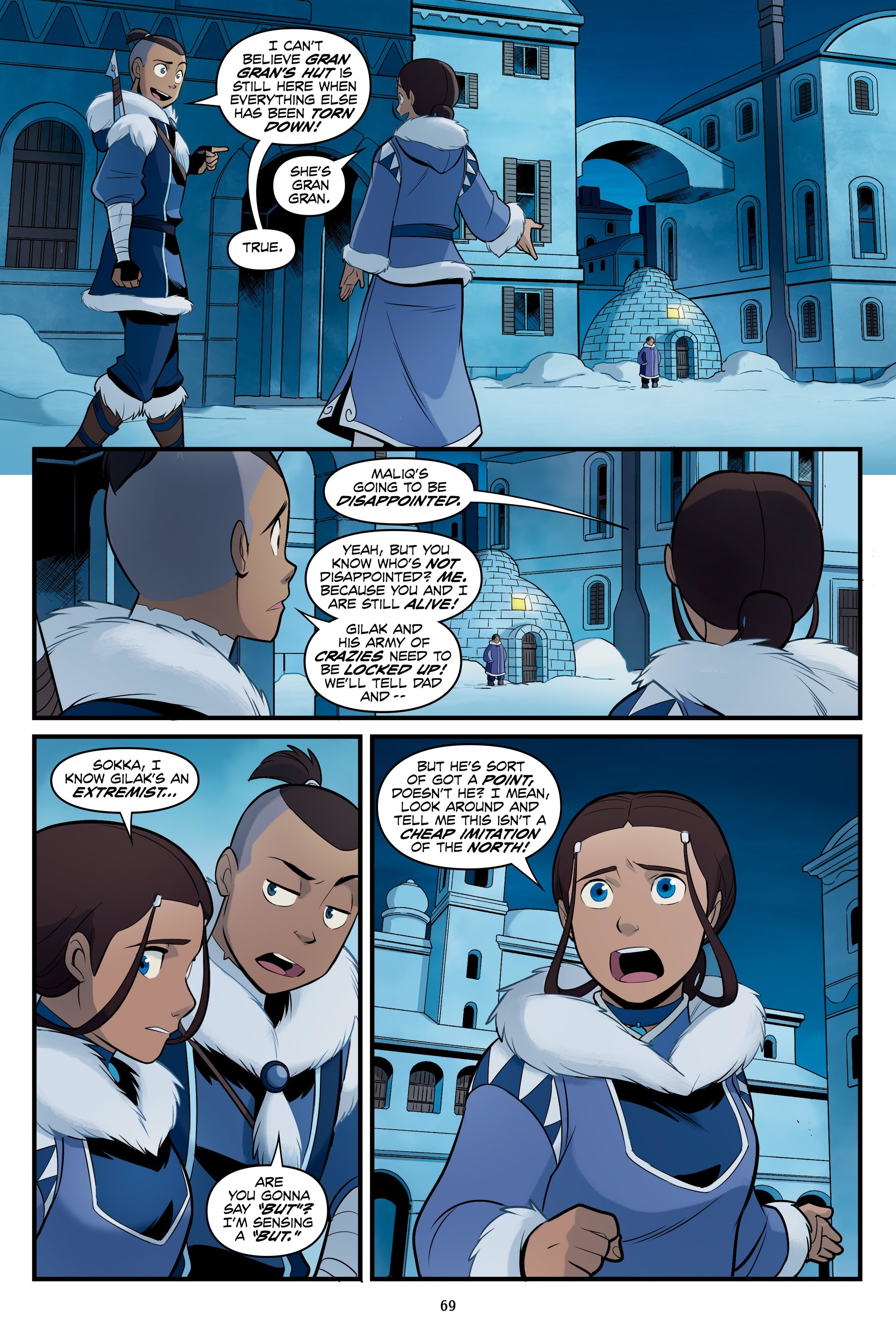 Read online Avatar: The Last Airbender--North and South Omnibus comic -  Issue # TPB (Part 1) - 68