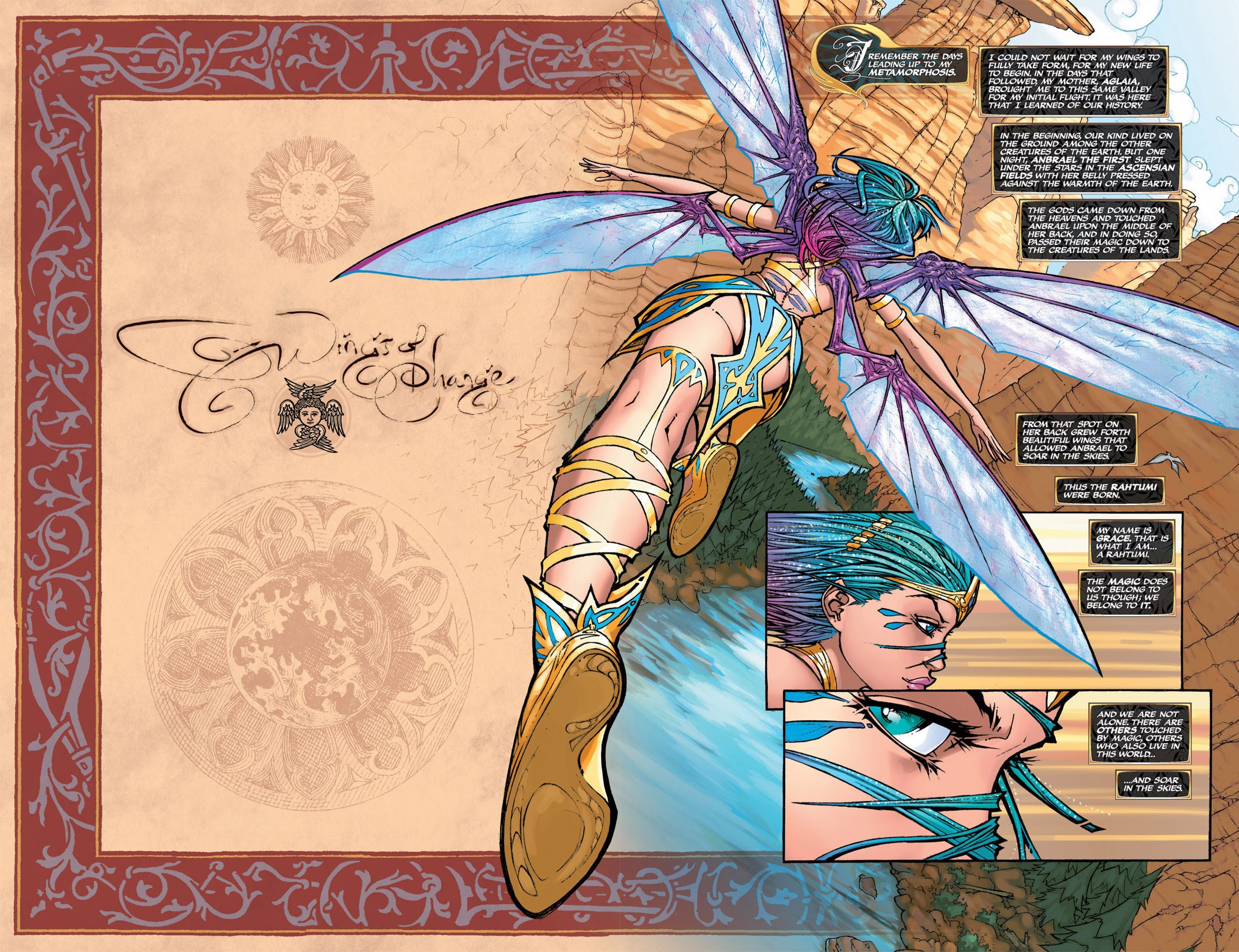 Read online Michael Turner's Soulfire: Shadow Magic comic -  Issue #0 - 3