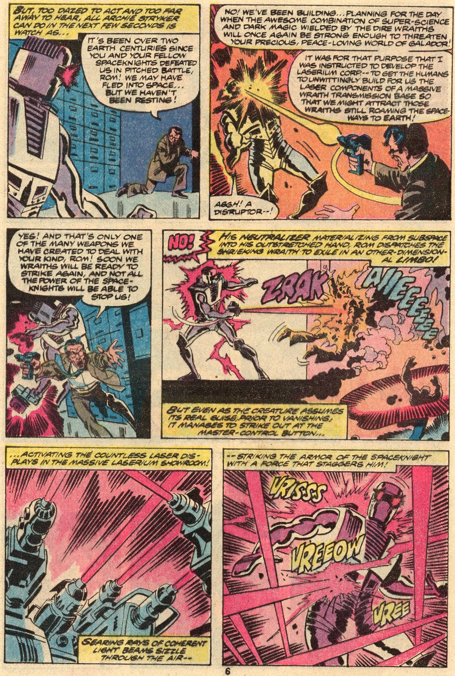 Read online ROM (1979) comic -  Issue #2 - 6