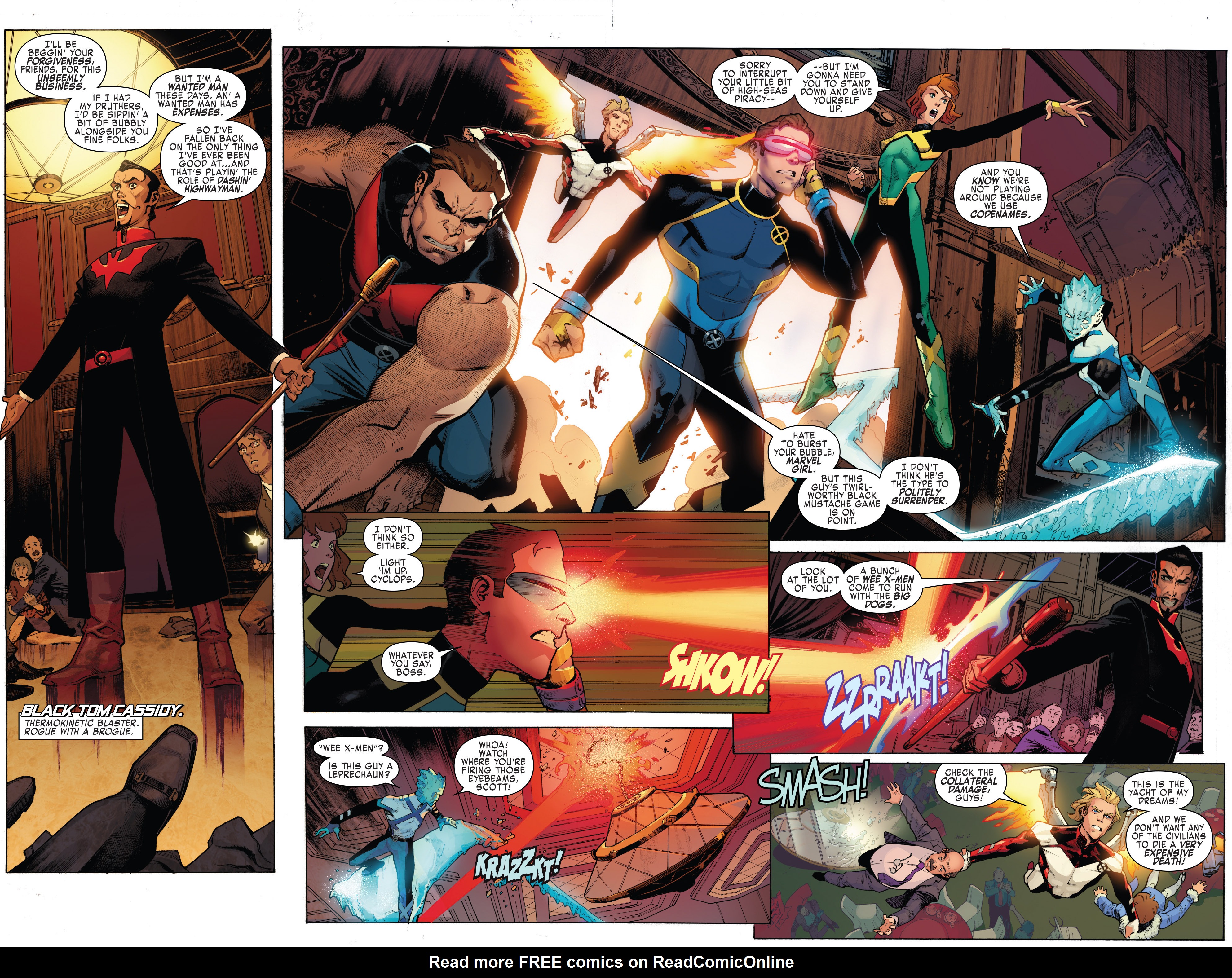 Read online X-Men: Blue comic -  Issue #1 - 6