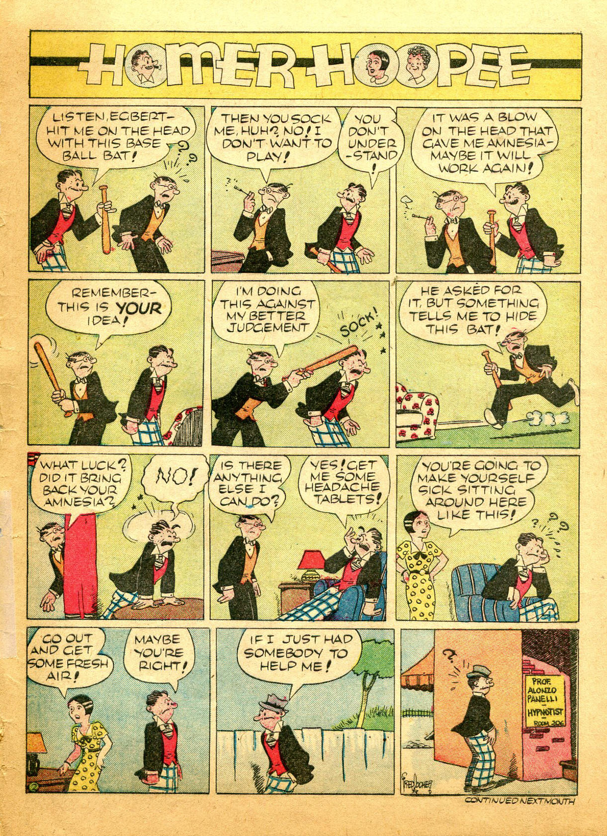 Read online Famous Funnies comic -  Issue #61 - 63