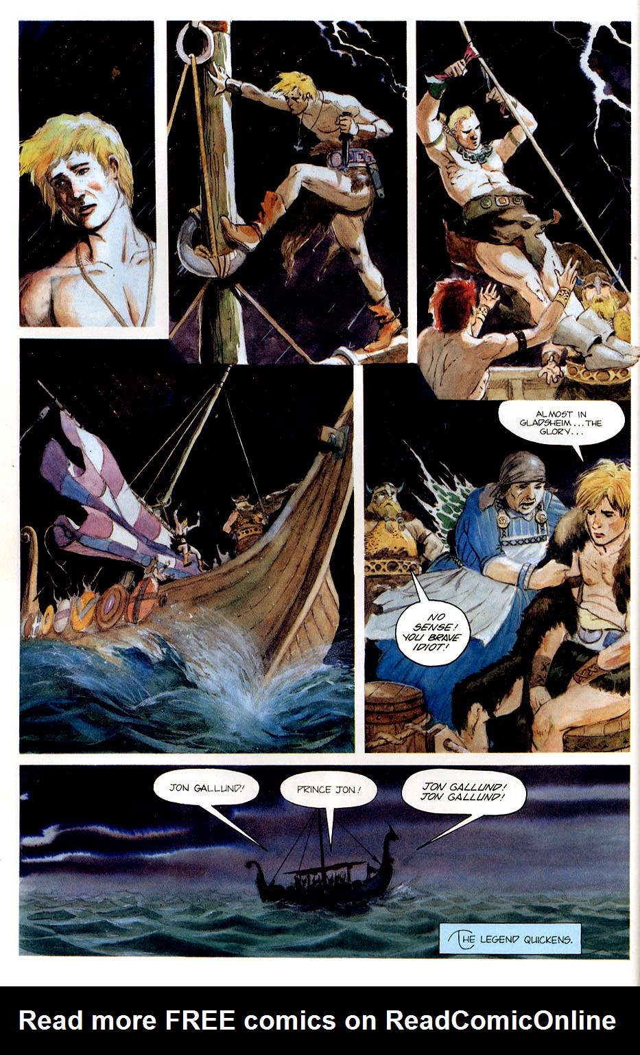 Read online Viking Glory: The Viking Prince comic -  Issue # TPB - 22
