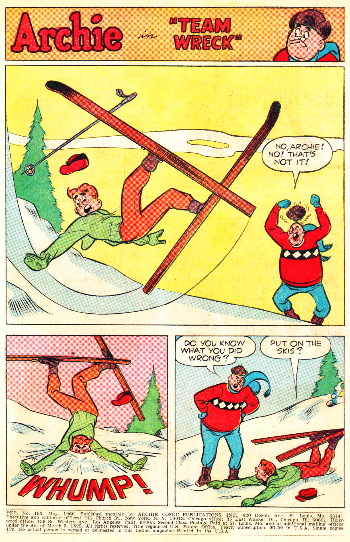 Read online Pep Comics comic -  Issue #193 - 3