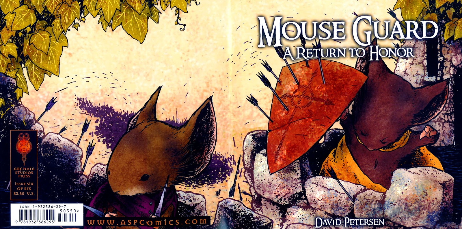 Mouse Guard issue 6 - Page 1
