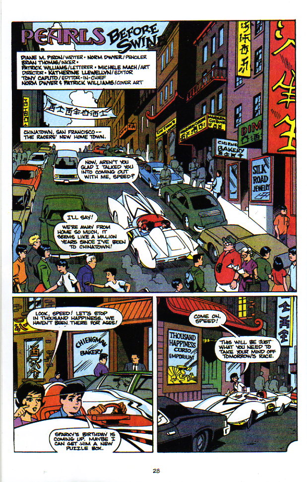 Read online Speed Racer (1987) comic -  Issue #33 - 3