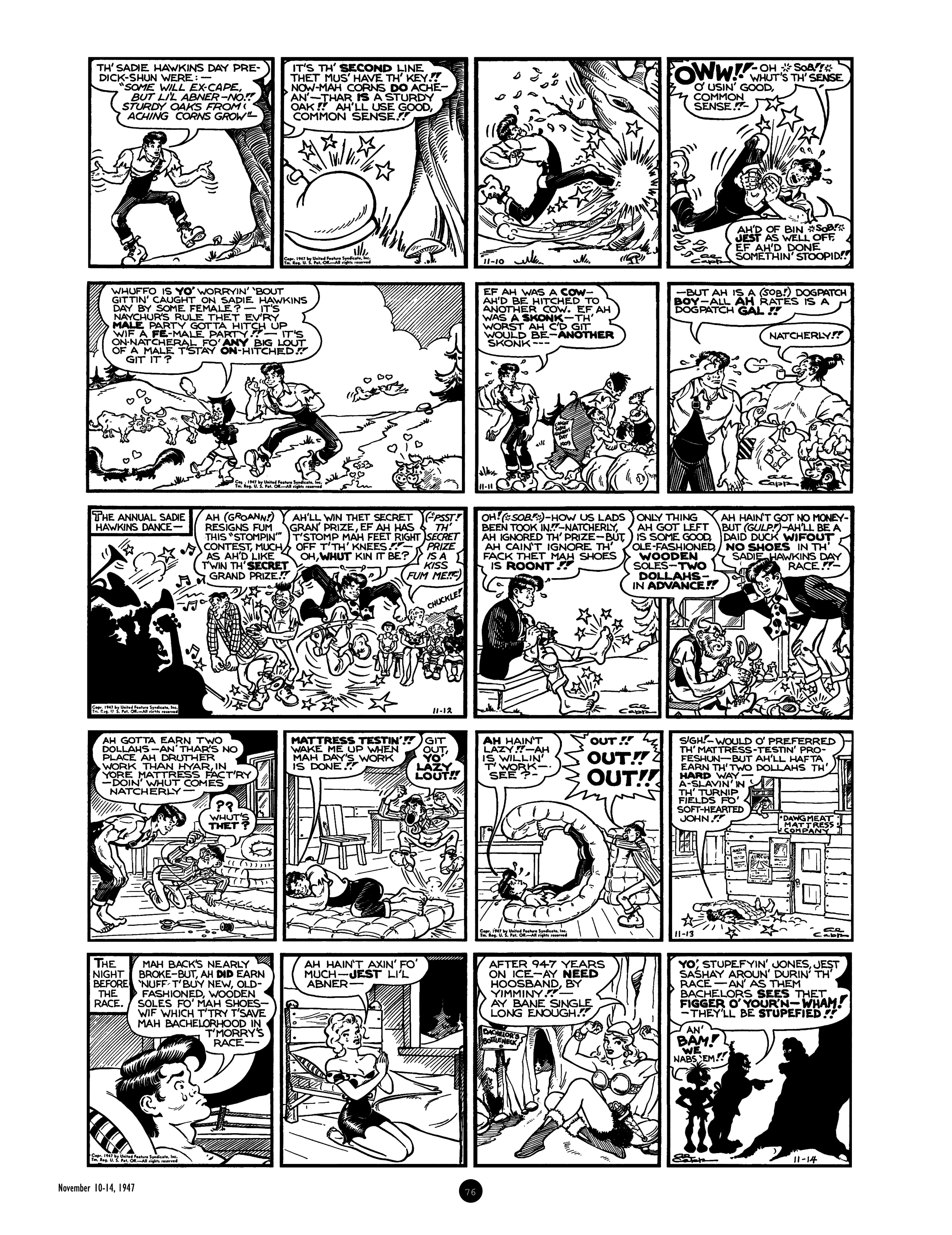 Read online Al Capp's Li'l Abner Complete Daily & Color Sunday Comics comic -  Issue # TPB 7 (Part 1) - 76