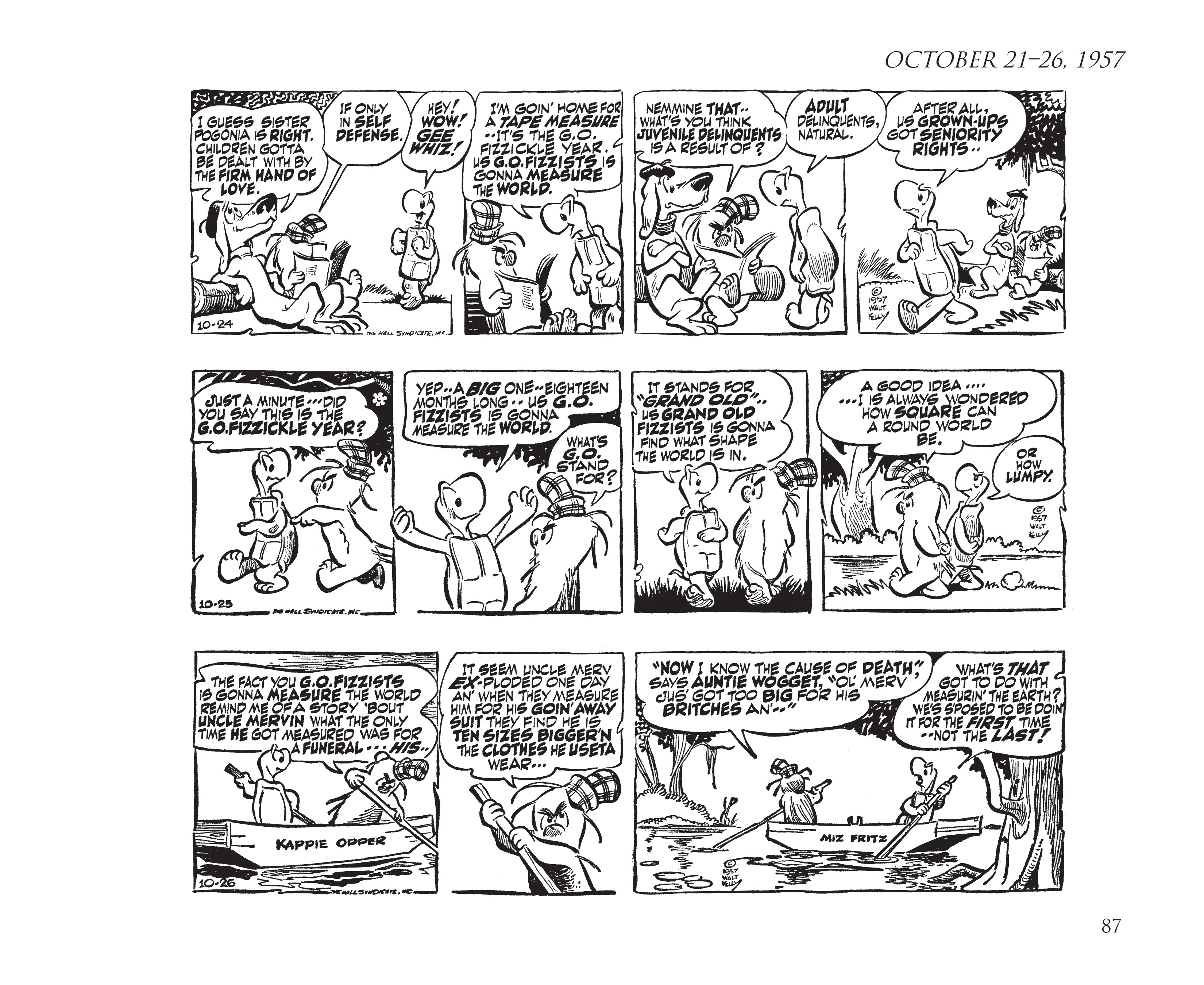 Read online Pogo by Walt Kelly: The Complete Syndicated Comic Strips comic -  Issue # TPB 5 (Part 1) - 96
