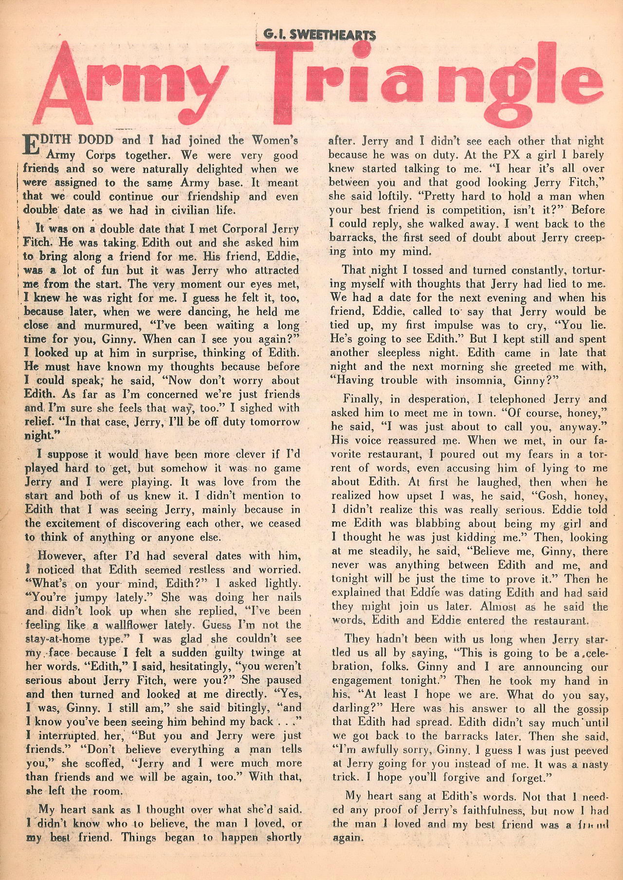 Read online G.I. Sweethearts comic -  Issue #37 - 26