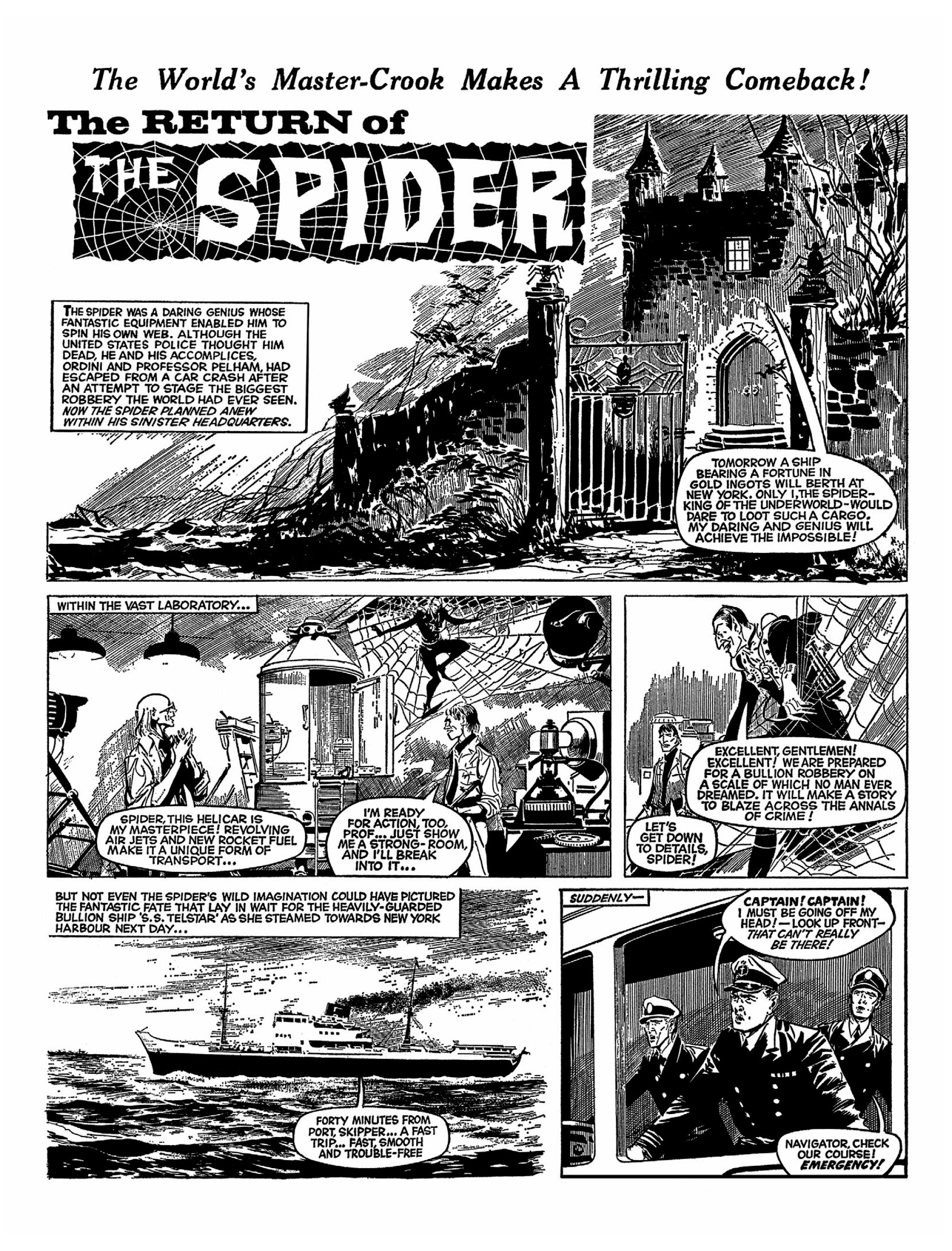 Read online The Spider's Syndicate of Crime comic -  Issue # TPB - 28