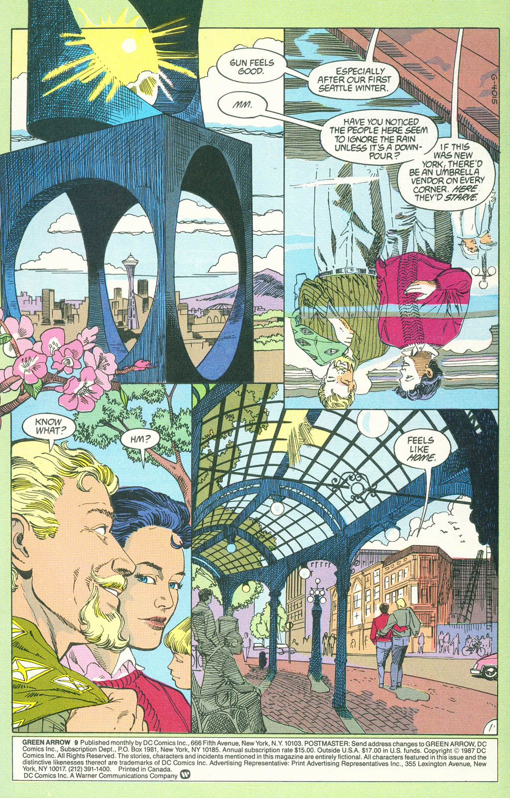 Read online Green Arrow (1988) comic -  Issue #9 - 2